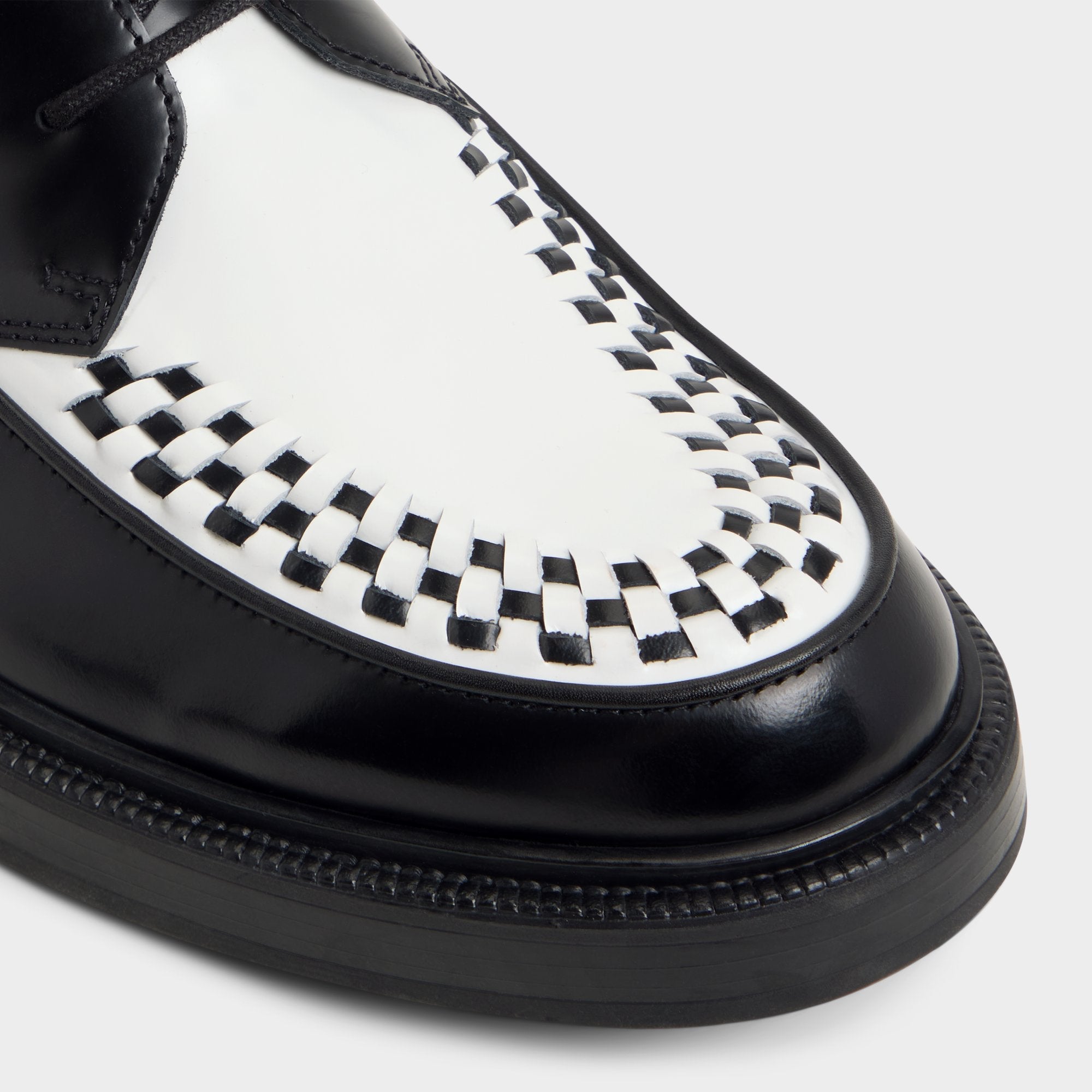 Aldo Rocco in Black White - Oxford shoe Black/White
