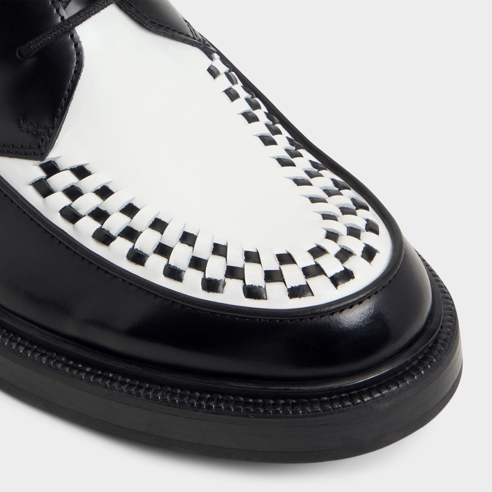 Aldo Rocco in Black White - Oxford shoe Black/White