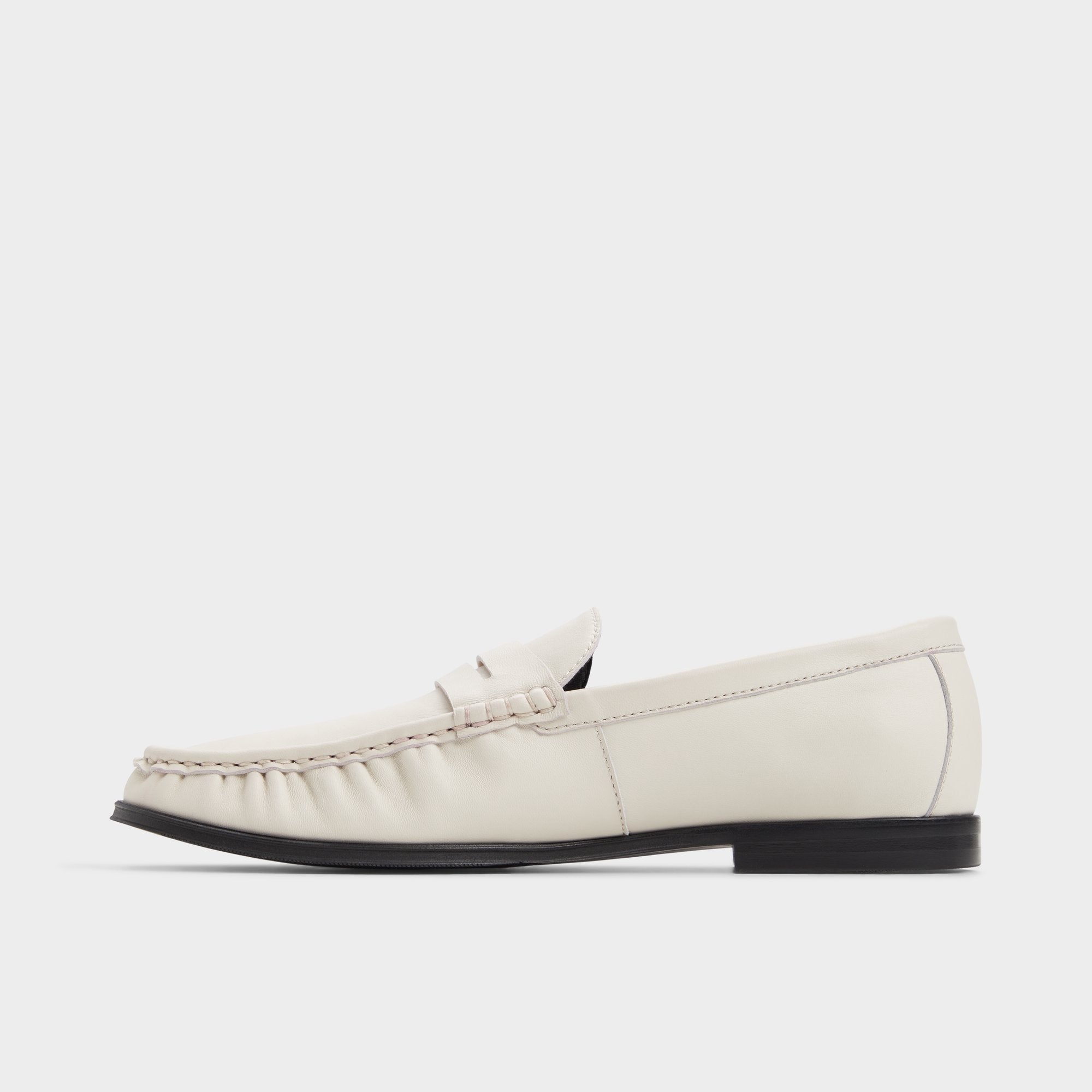 Aldo Speakeasy Ivory Men's Dress Shoes - Loafer Ivory