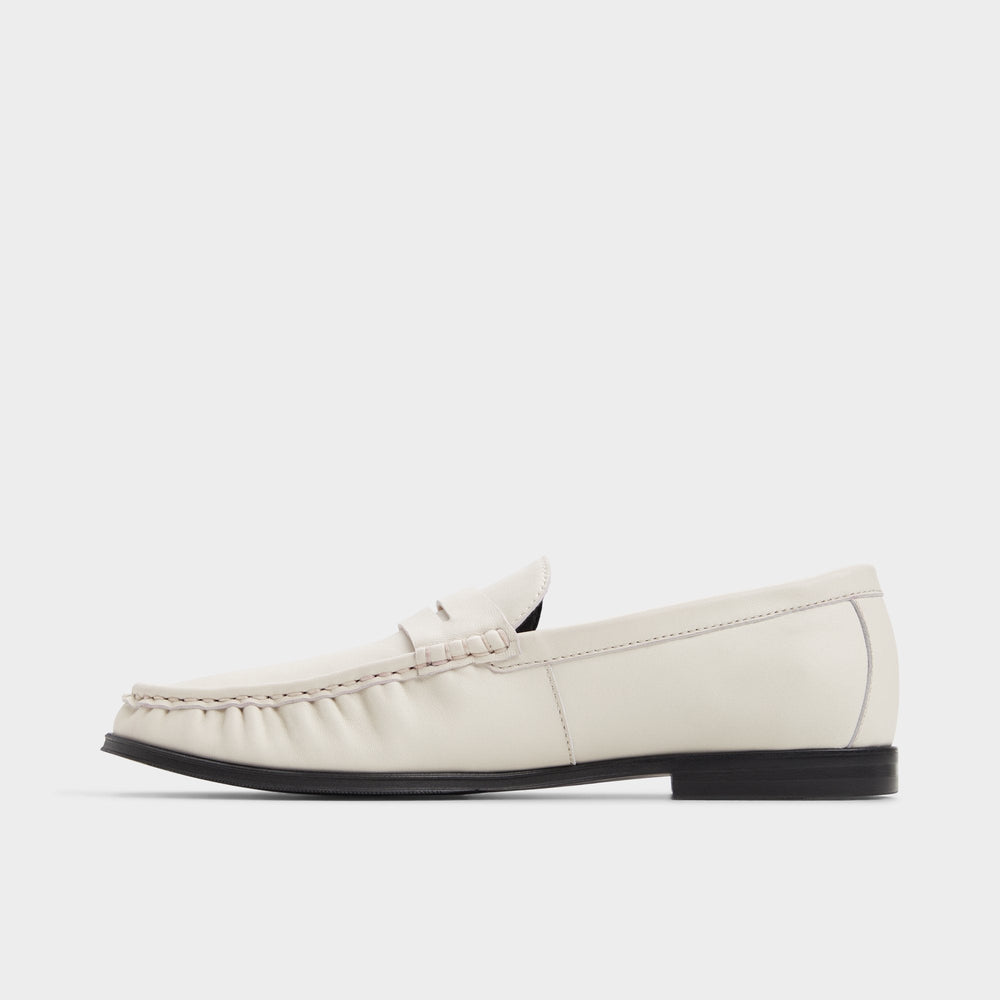 Aldo Speakeasy Ivory Men's Dress Shoes - Loafer Ivory