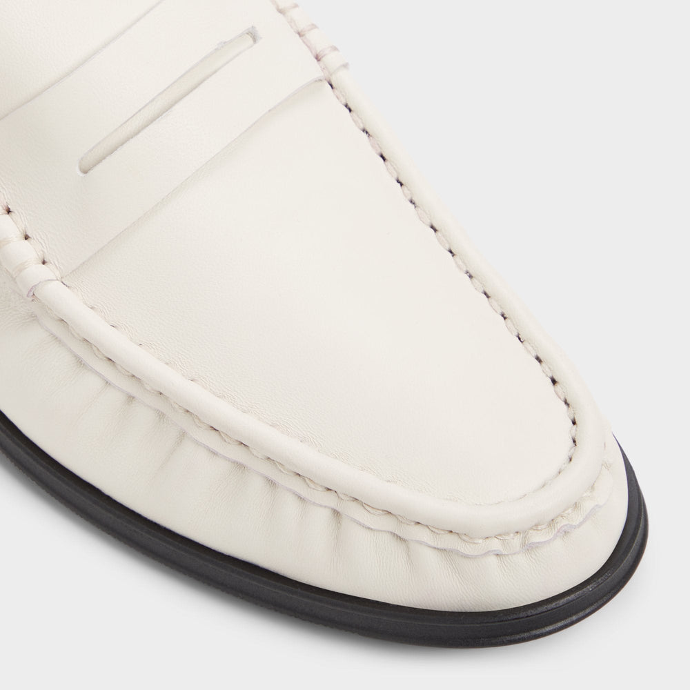 Aldo Speakeasy Ivory Men's Dress Shoes - Loafer Ivory
