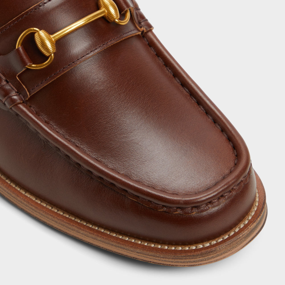 Aldo Wildwoodd Medium Brown Men's Dress Shoes - Loafer Medium Brown