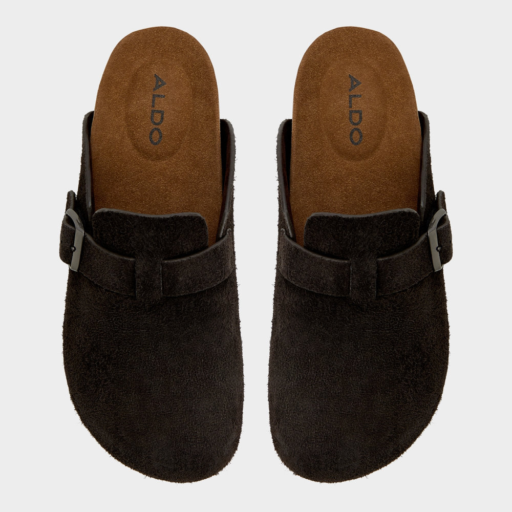 Aldo Spade Dark Brown Men's Loafers & Slip-Ons - Mule Dark Brown