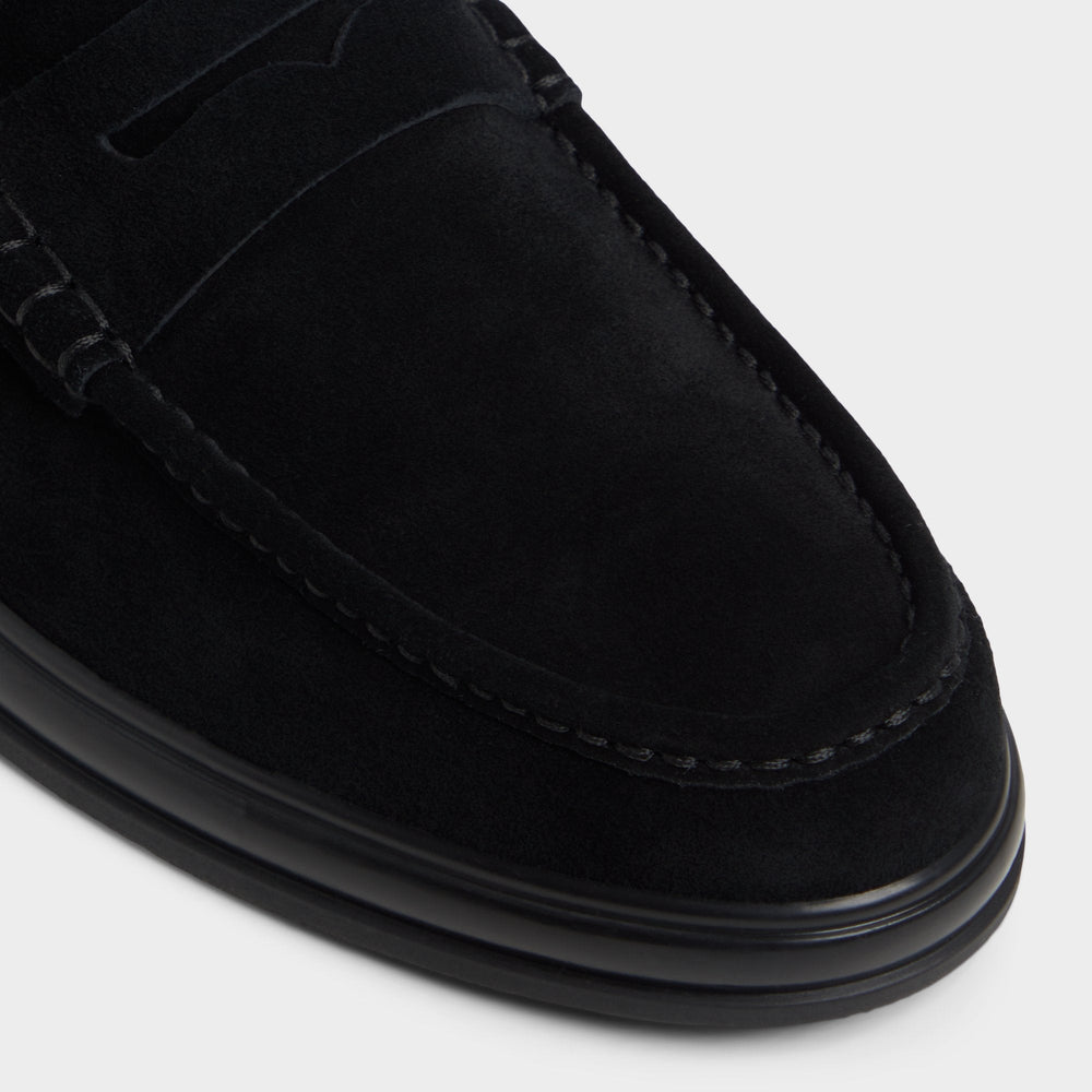 Aldo Tucker Black/Black Men's Dress Shoes - Loafer Black/Black