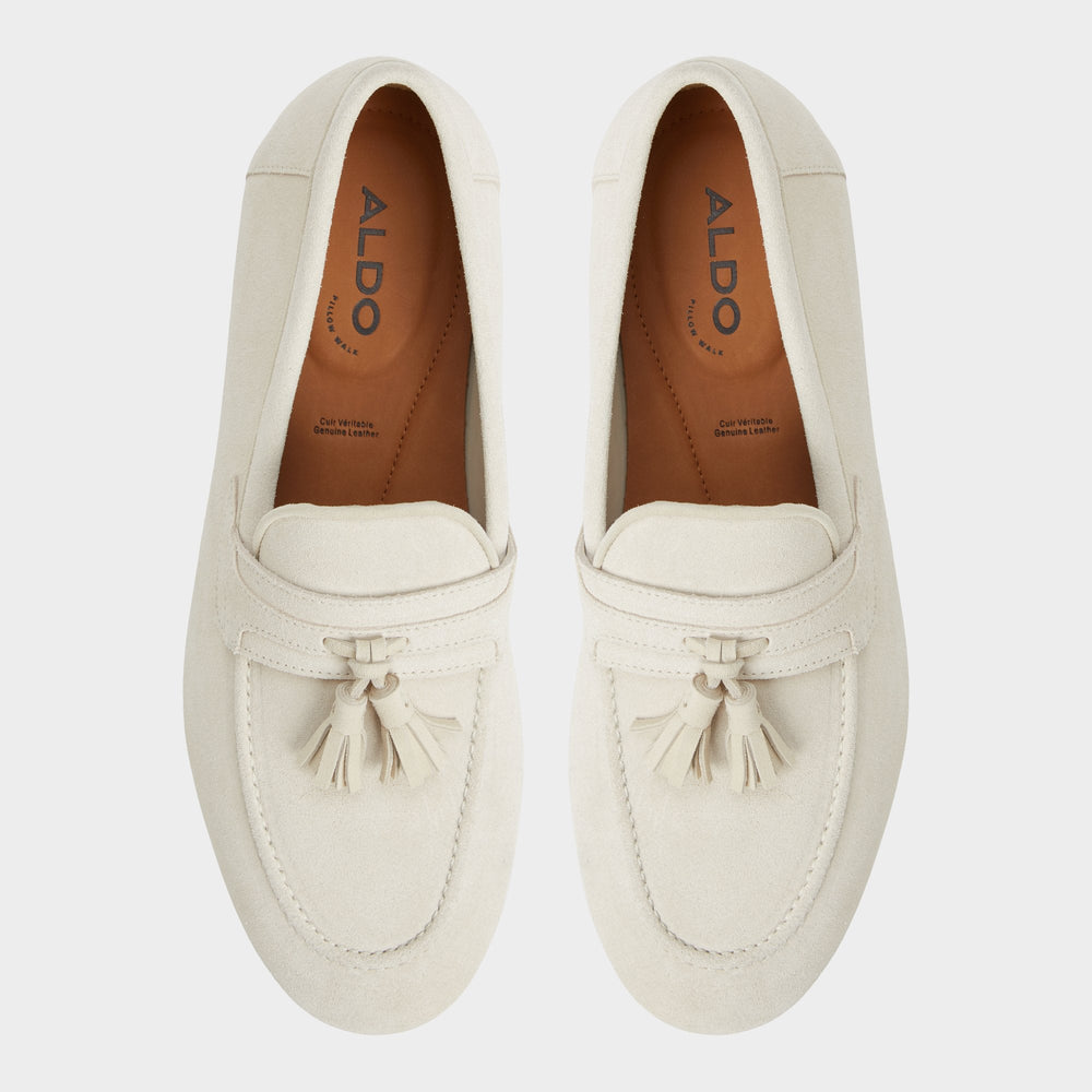 Aldo Grover Ivory Men's Dress Shoes - Loafer Ivory