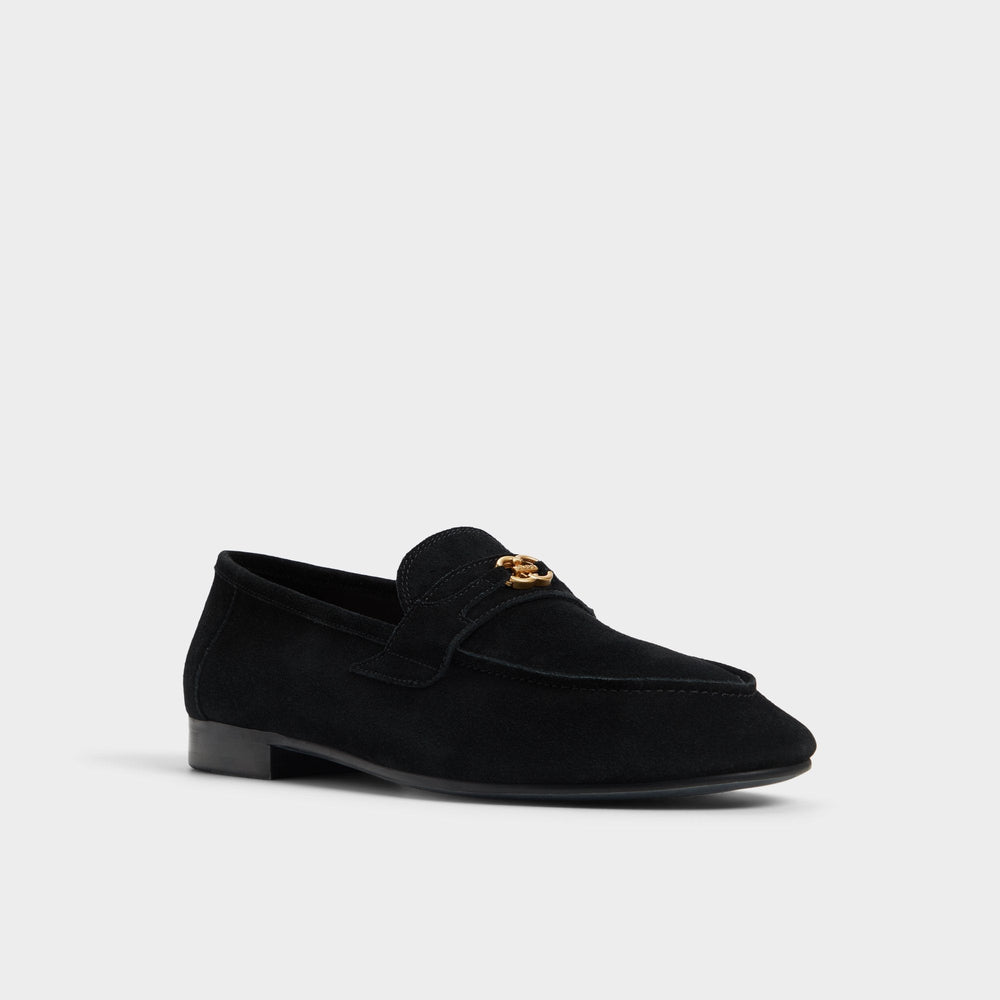 Aldo Fiero Black Men's Dress Shoes - Loafer Black