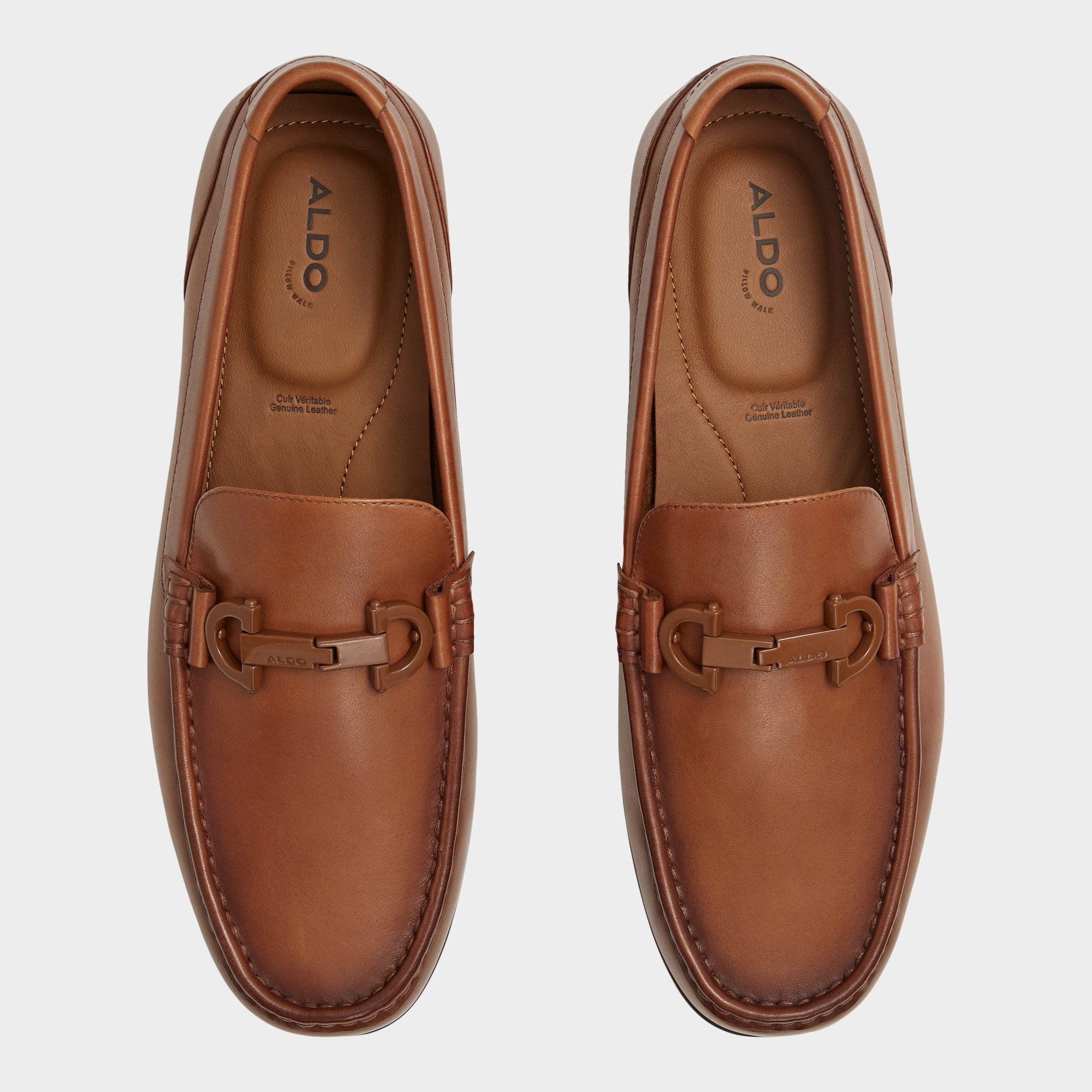 Aldo Orlovoflexx Light Brown Men's Loafers & Slip-Ons - Driving shoe Light Brown