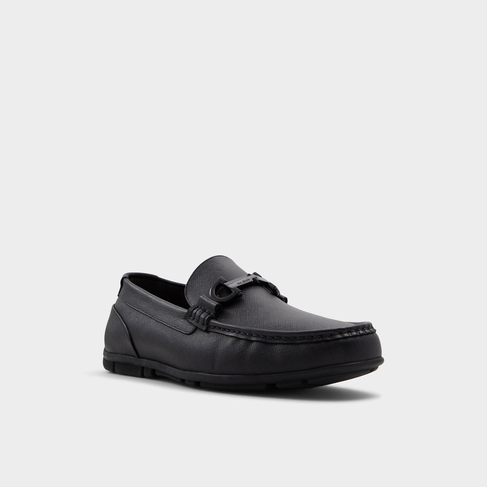 Aldo Orlovoflexx Open Black Men's Loafers & Slip-Ons - Driving shoe Open Black