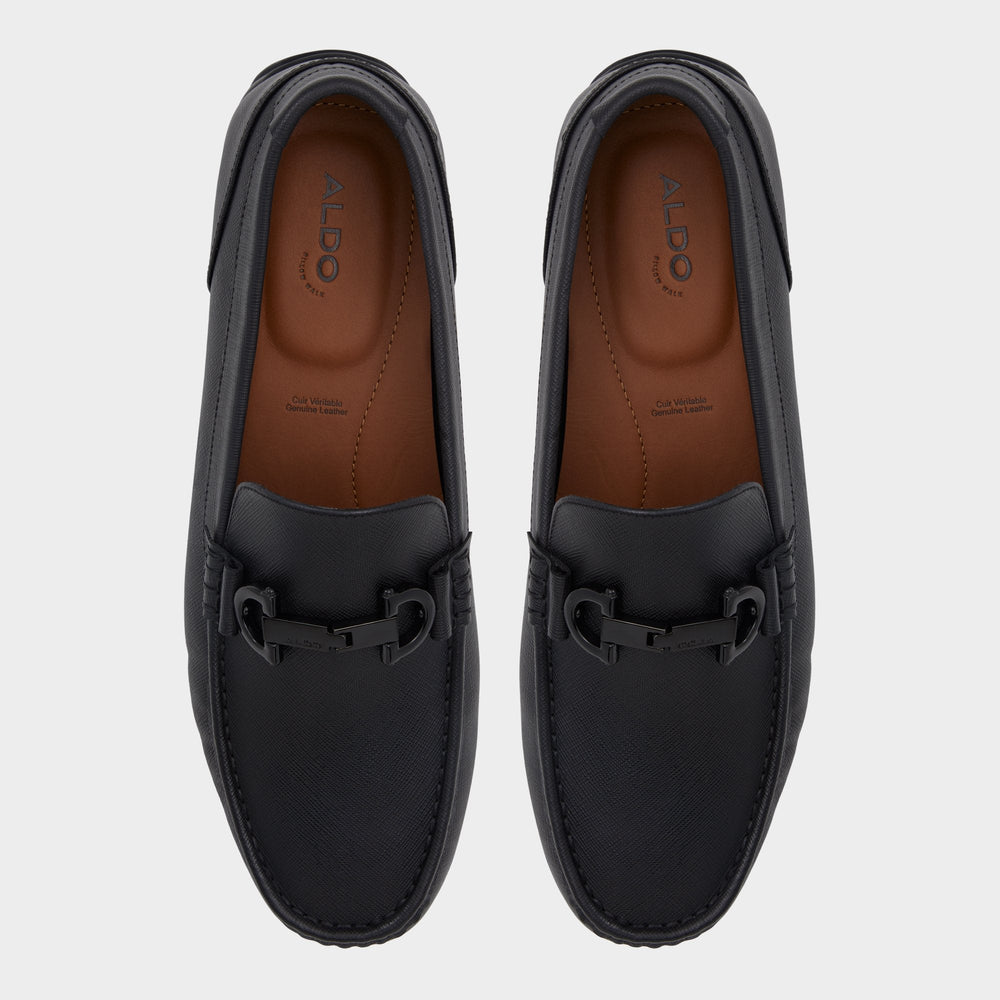 Aldo Orlovoflexx Open Black Men's Loafers & Slip-Ons - Driving shoe Open Black