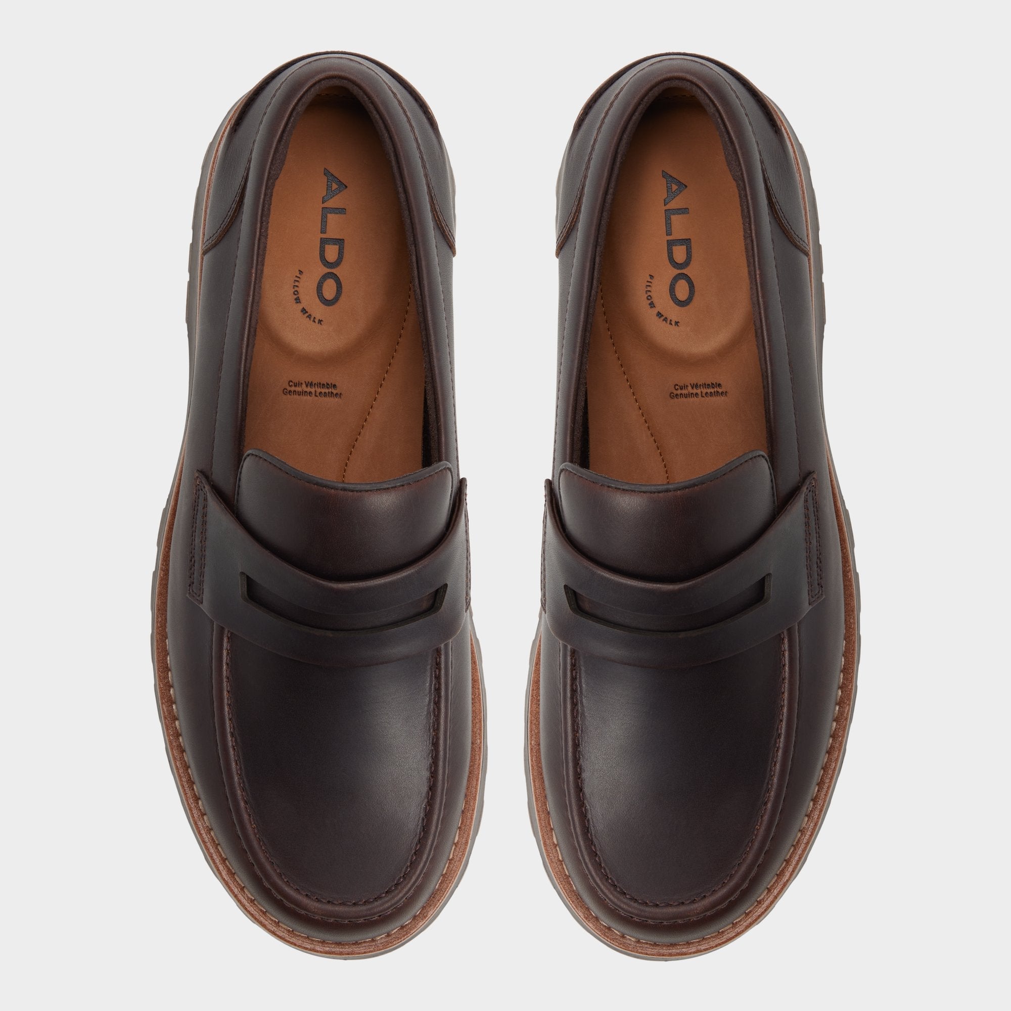 Aldo Kole in Dark Brown - Loafer Dark brown