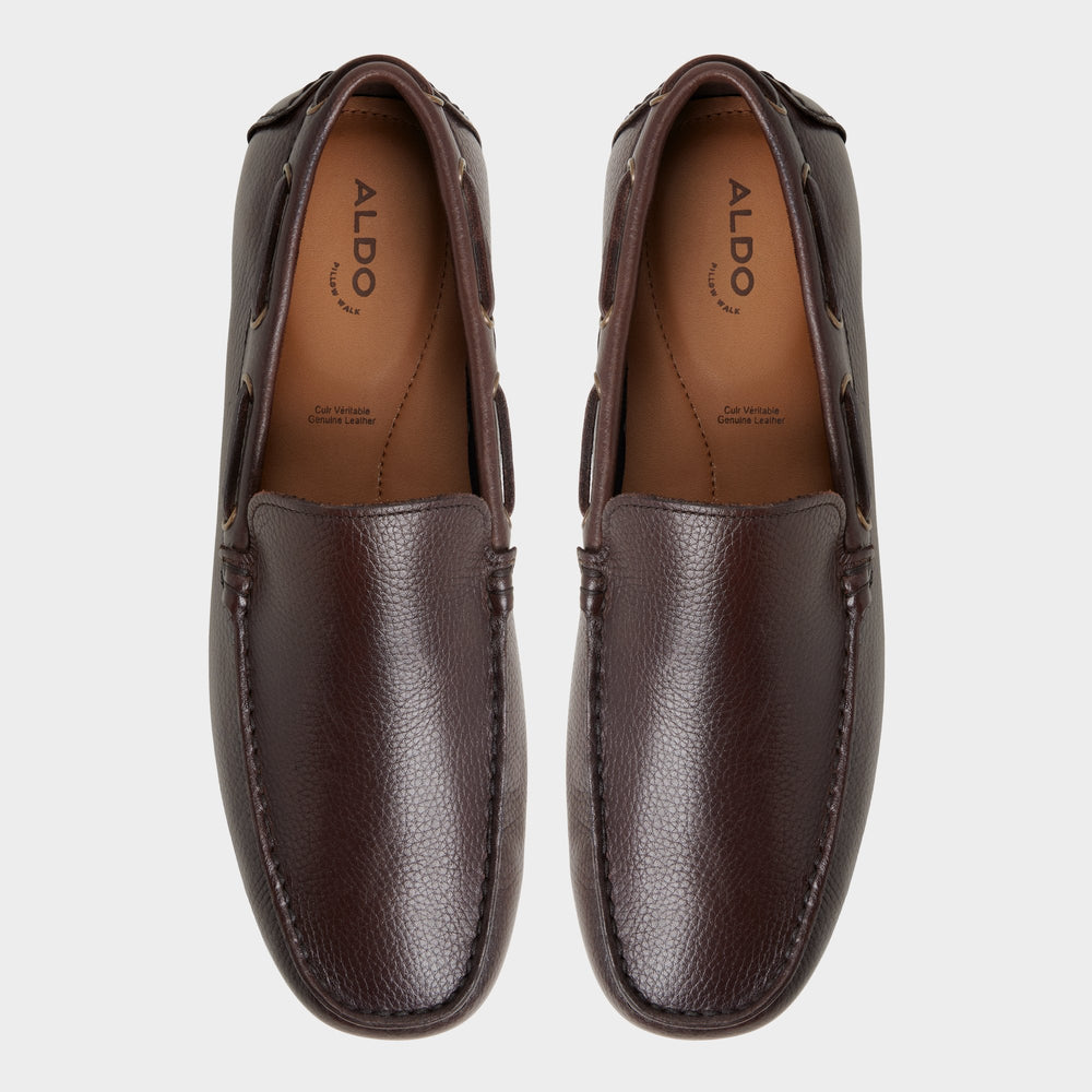 Aldo Horton in In Dark Brown - Driving shoe Dark brown