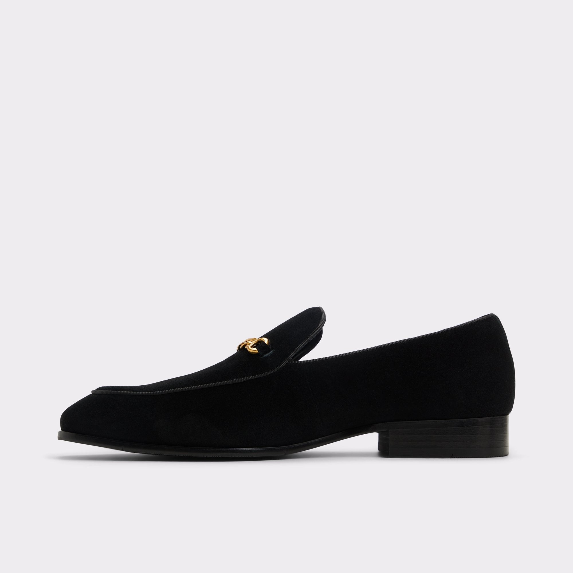 Aldo Umo Open Black Men's Dress Shoes - Loafer Open Black
