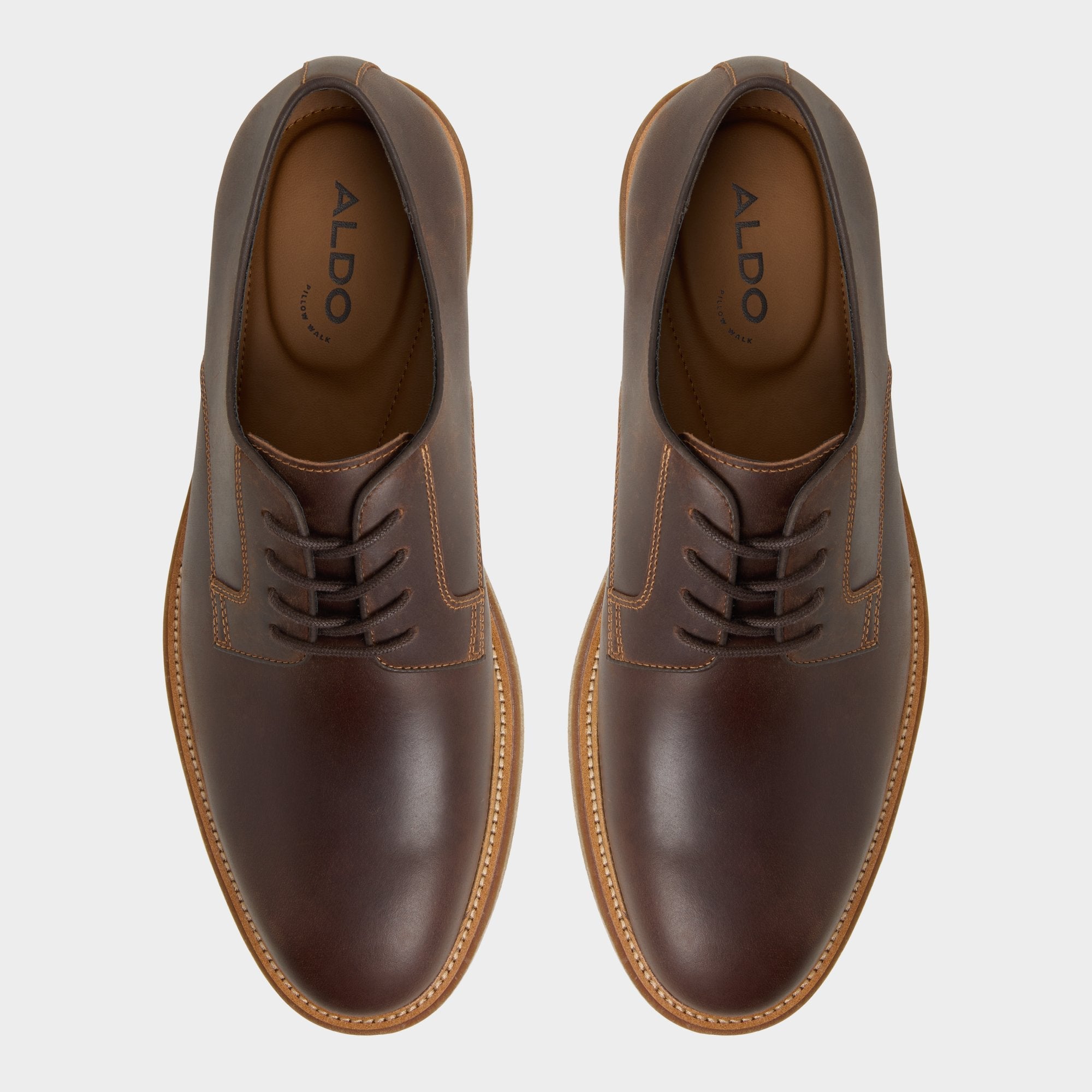 Aldo Raiden Brown Overflow Men's Oxfords & Lace-ups - Derby shoe Brown overflow