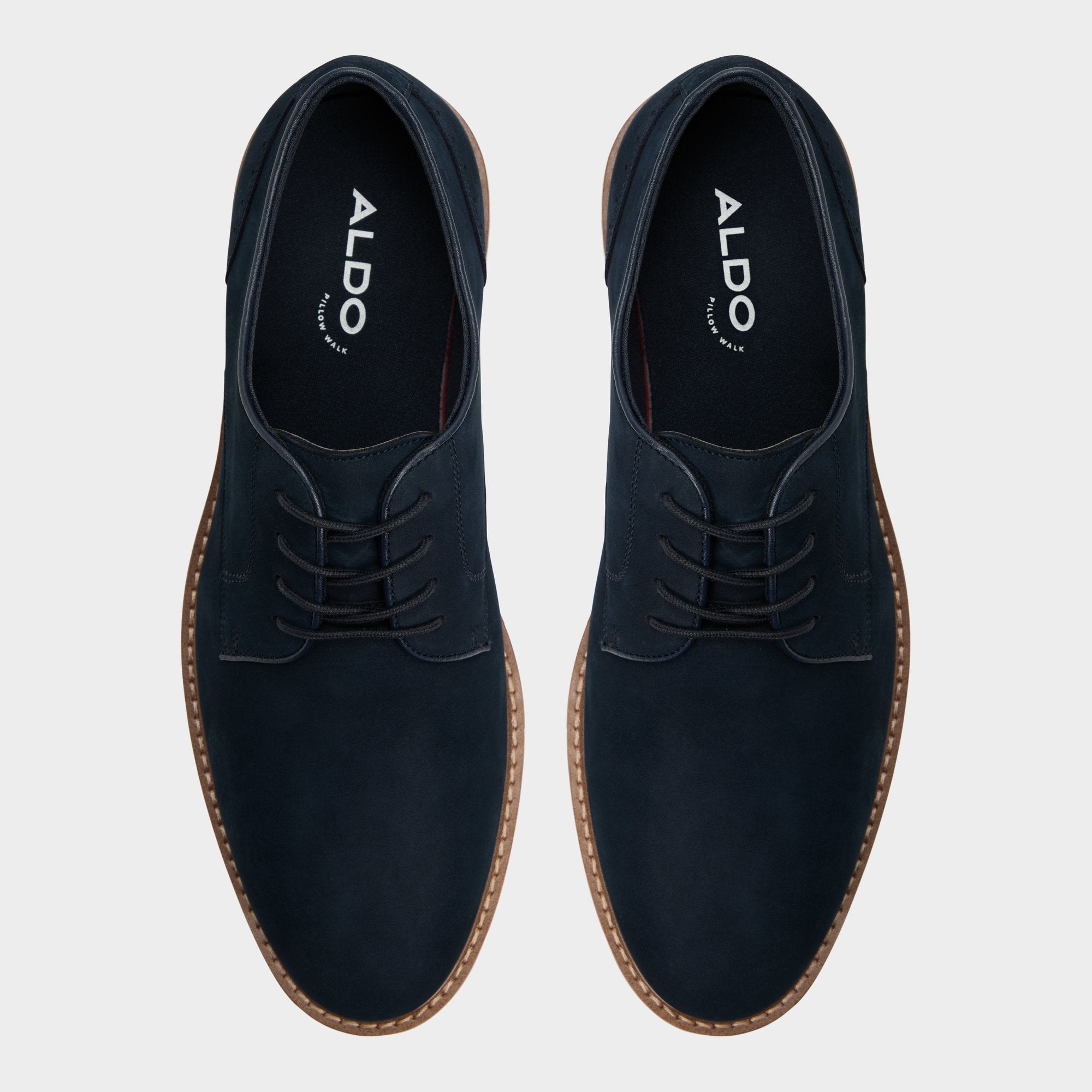 Aldo Faro Open Navy Men's Casual Shoes - Oxford shoe Open navy