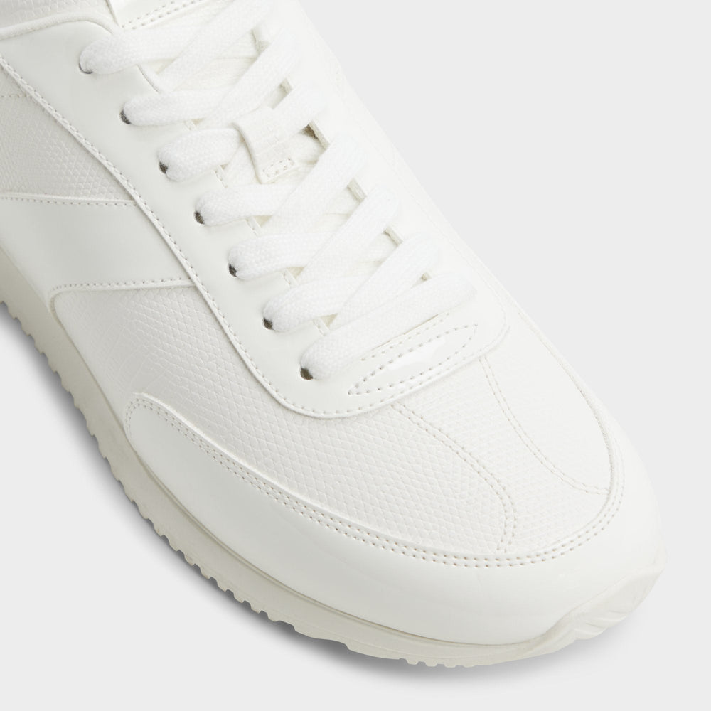 Aldo Nathaniel in White Combo - Low top sneaker, Cup sole White combo
