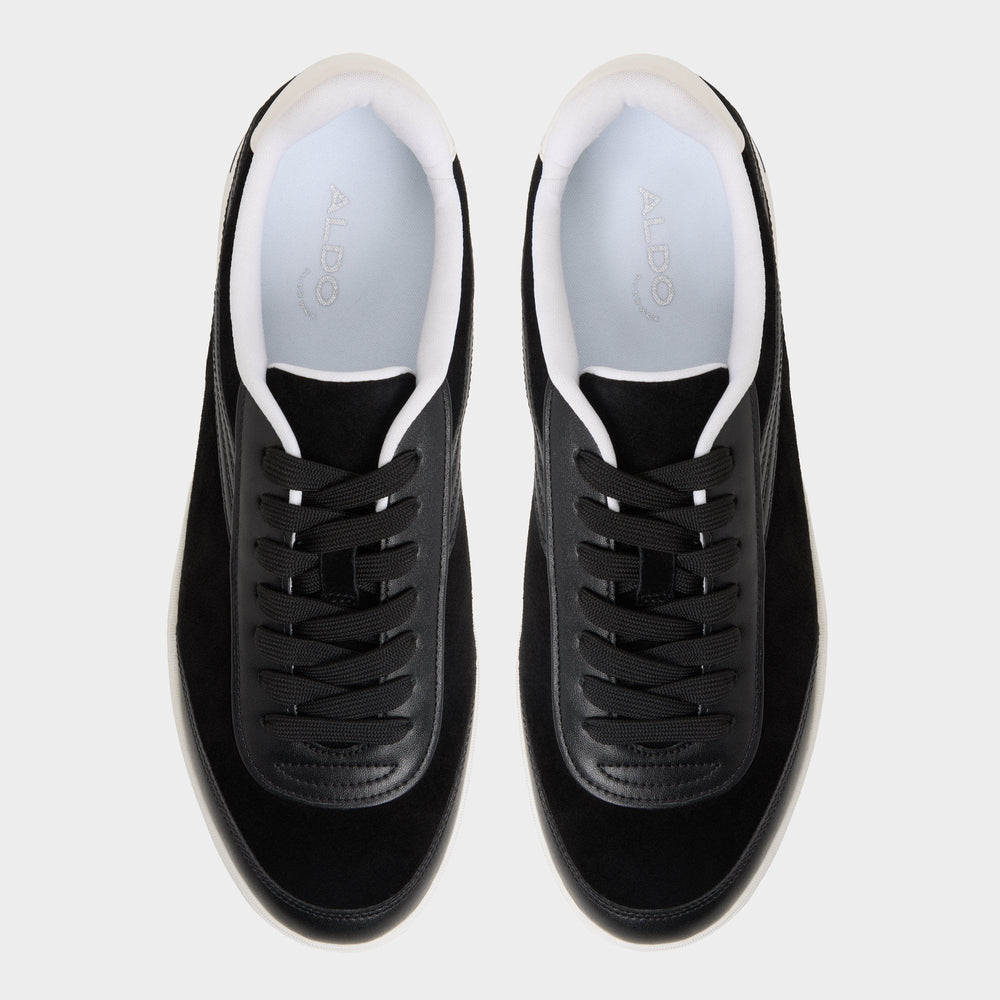 Aldo Cypress in Black - Low top sneaker, Cup sole Black