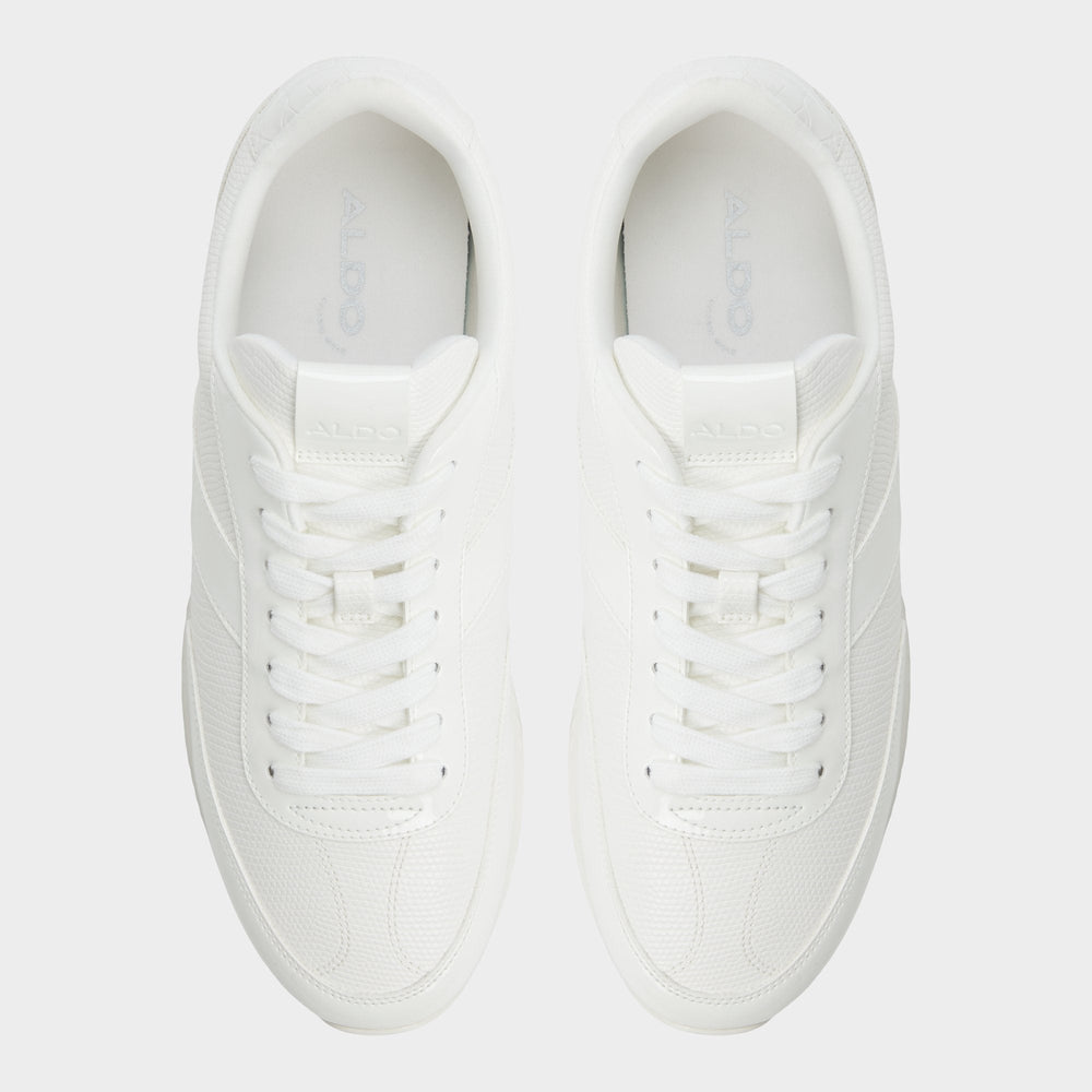 Aldo Nathaniell in White Combo - Low top sneaker, Cup sole White combo