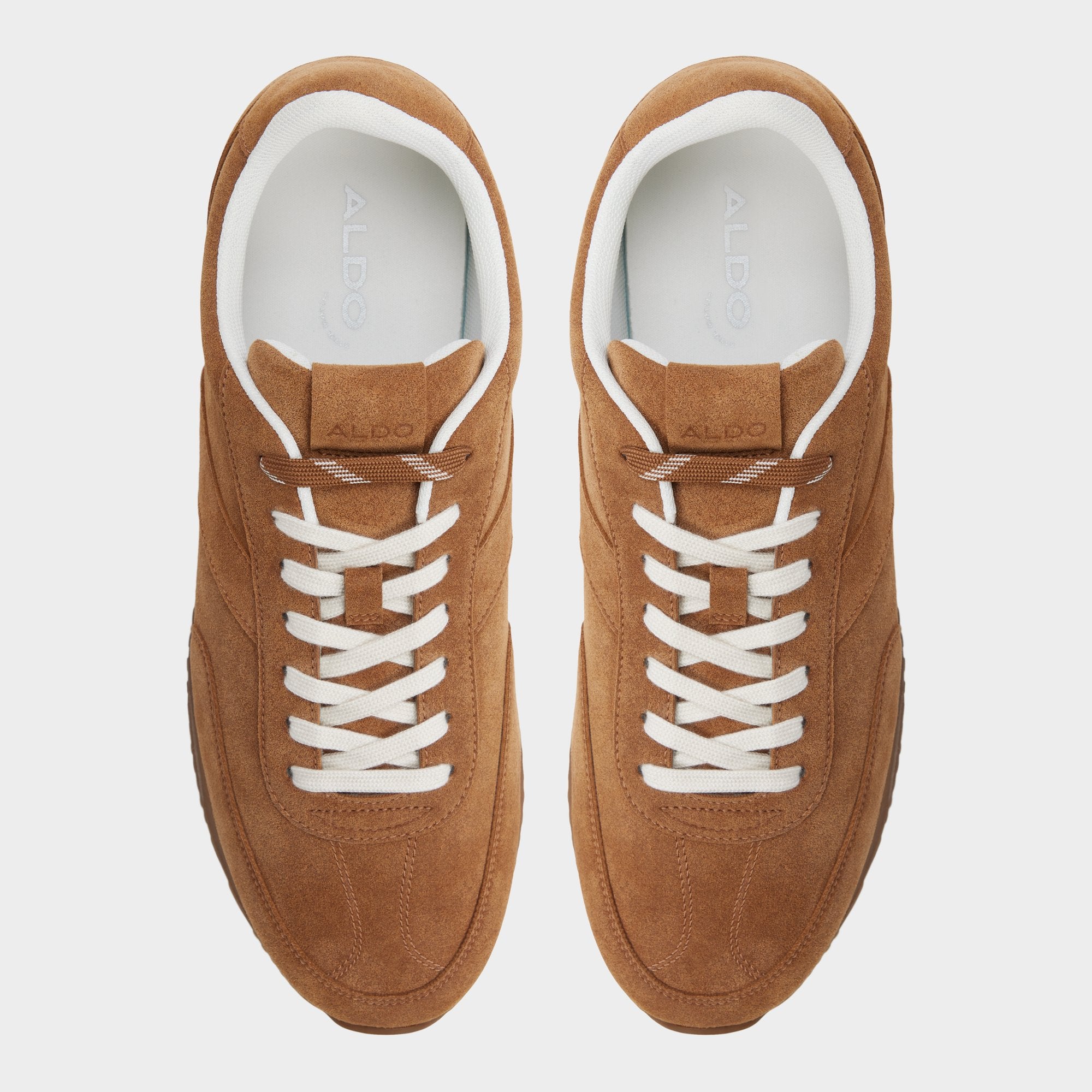 Aldo Nathaniell in Light Brown - Low top sneaker, Cup sole Light brown