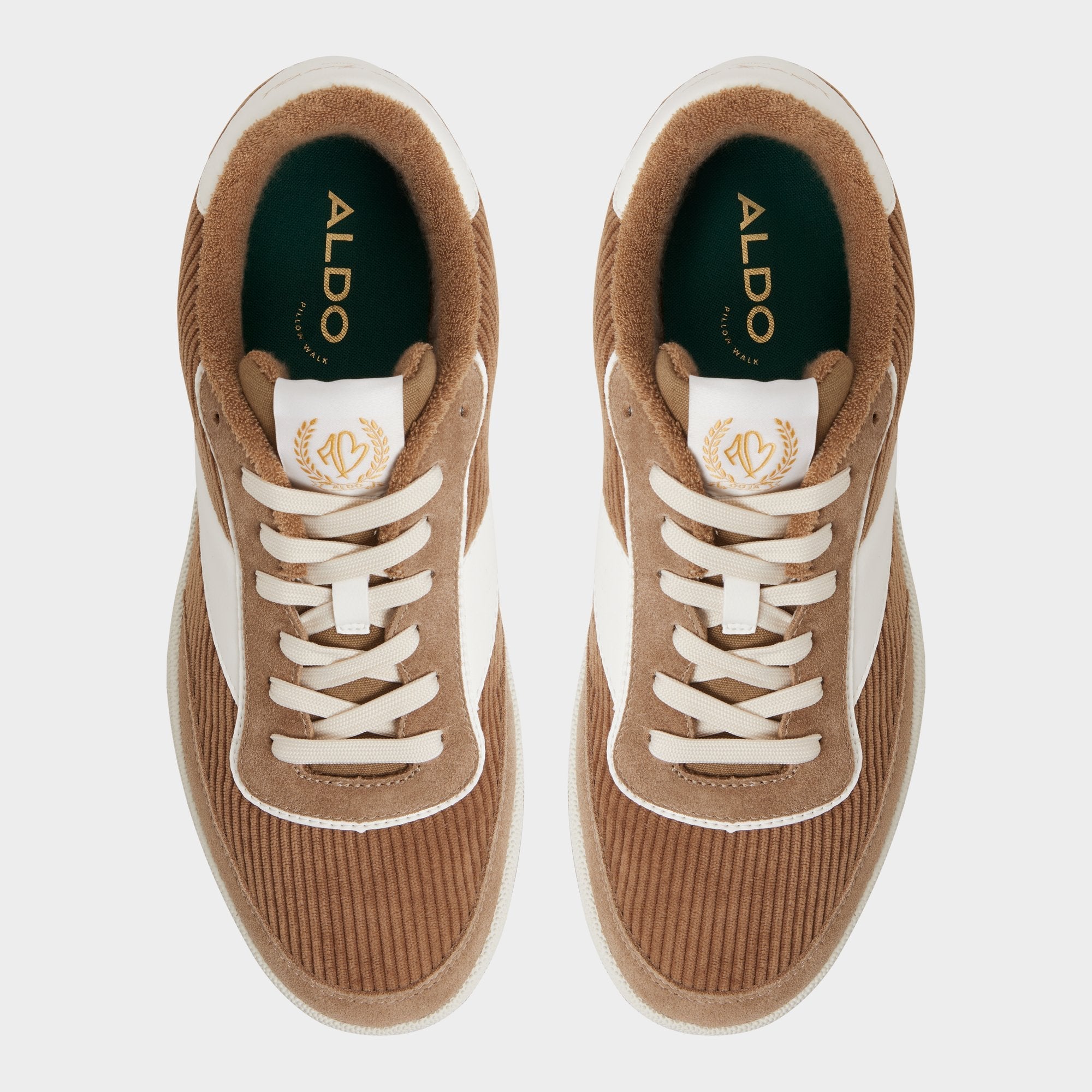 Aldo Ashwin in Taupe - Low top sneaker, Cup sole Taupe