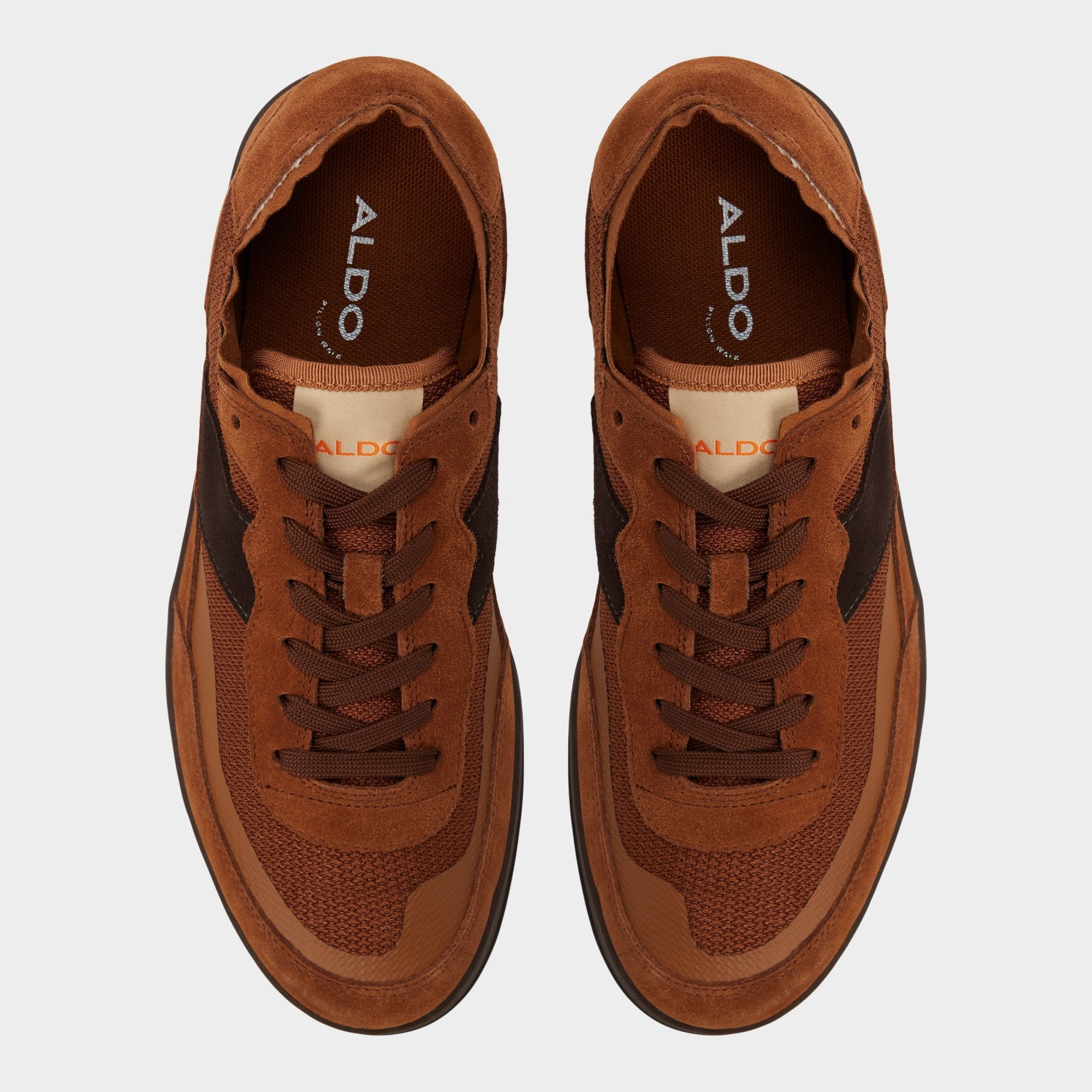 Aldo Julius Brown Overflow Men's Low top - Low top sneaker, Cup sole Brown overflow