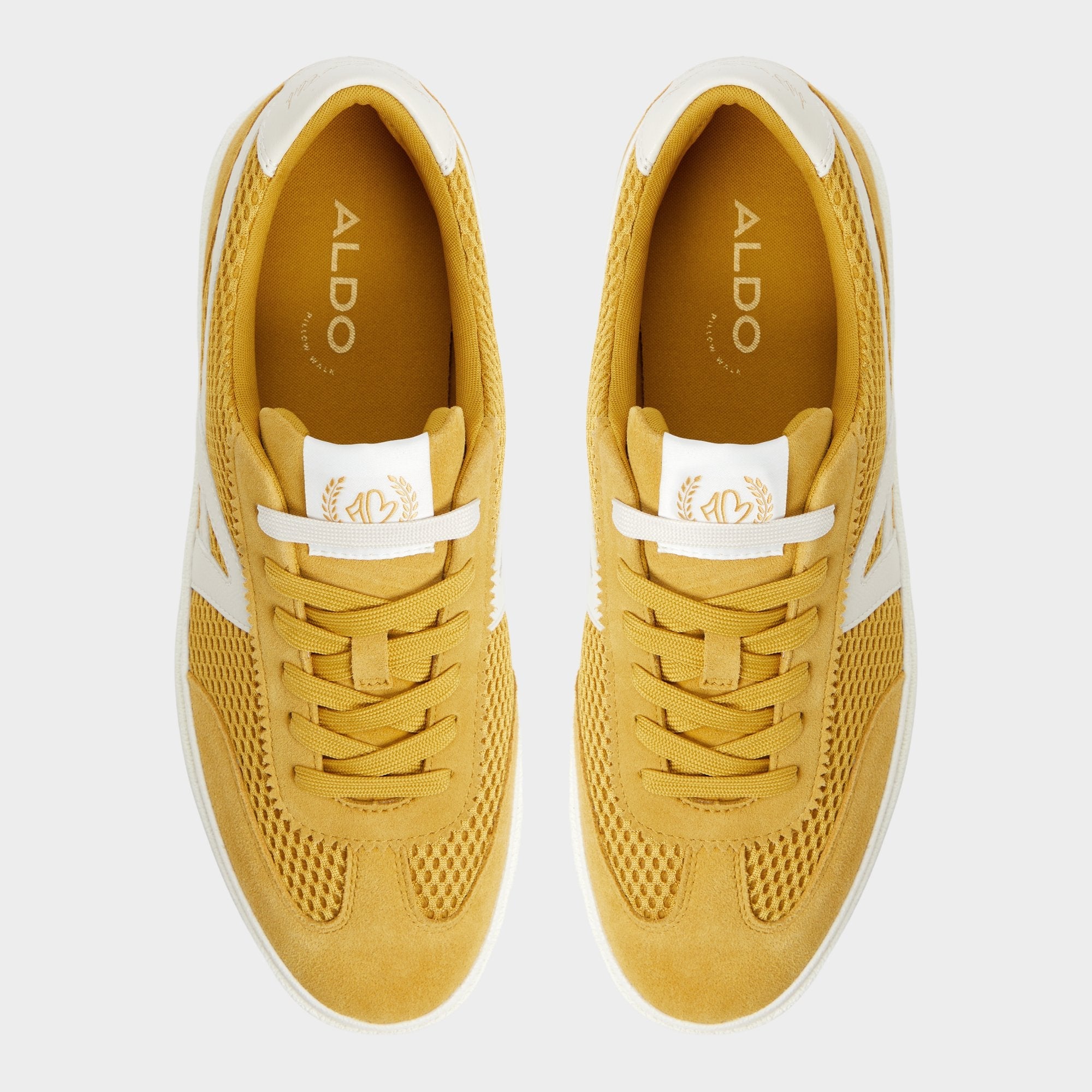 Aldo Clubtrainer Medium Yellow Men's Low top - Low top sneaker, Cup sole Medium Yellow