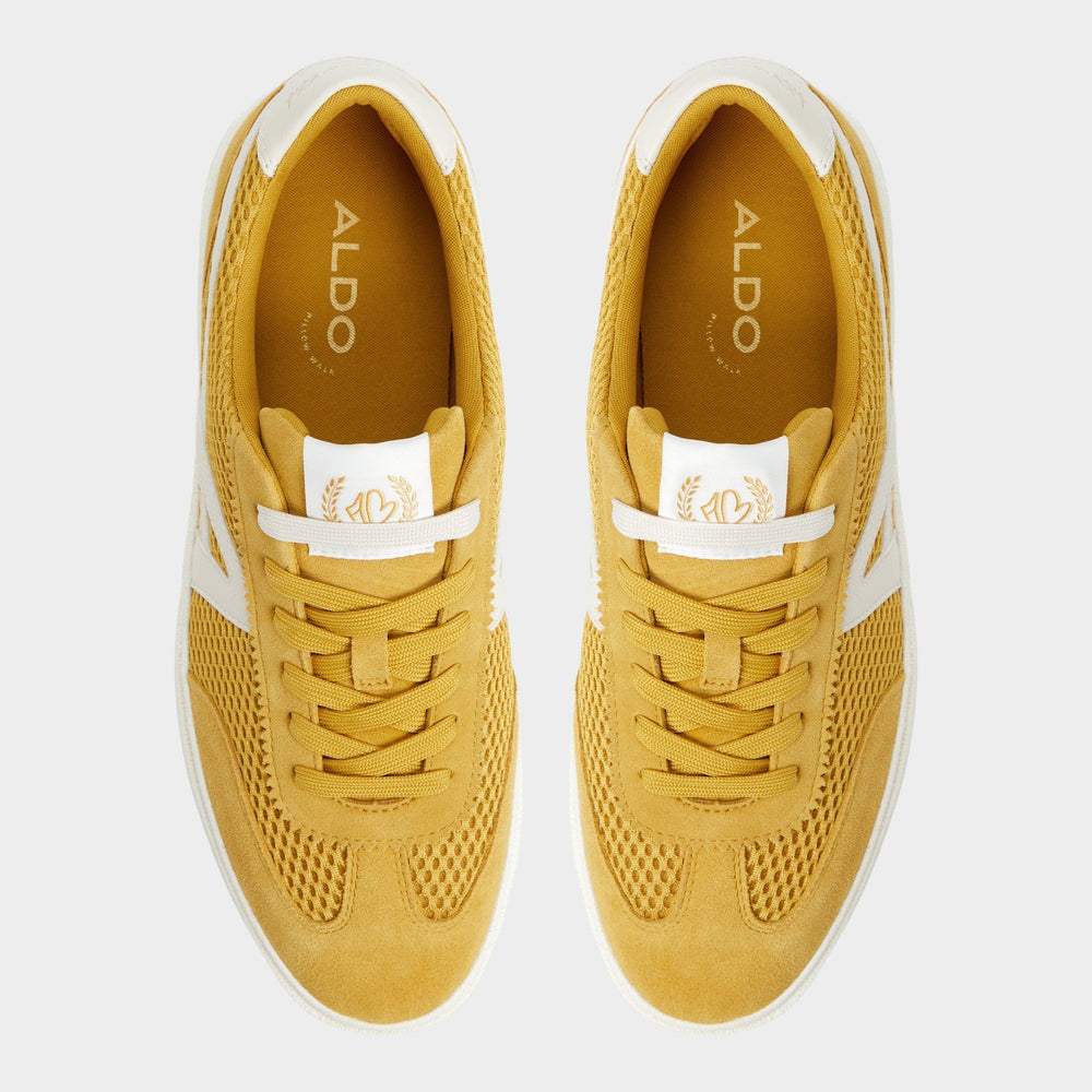 Aldo Clubtrainer Medium Yellow Men's Low top - Low top sneaker, Cup sole Medium Yellow
