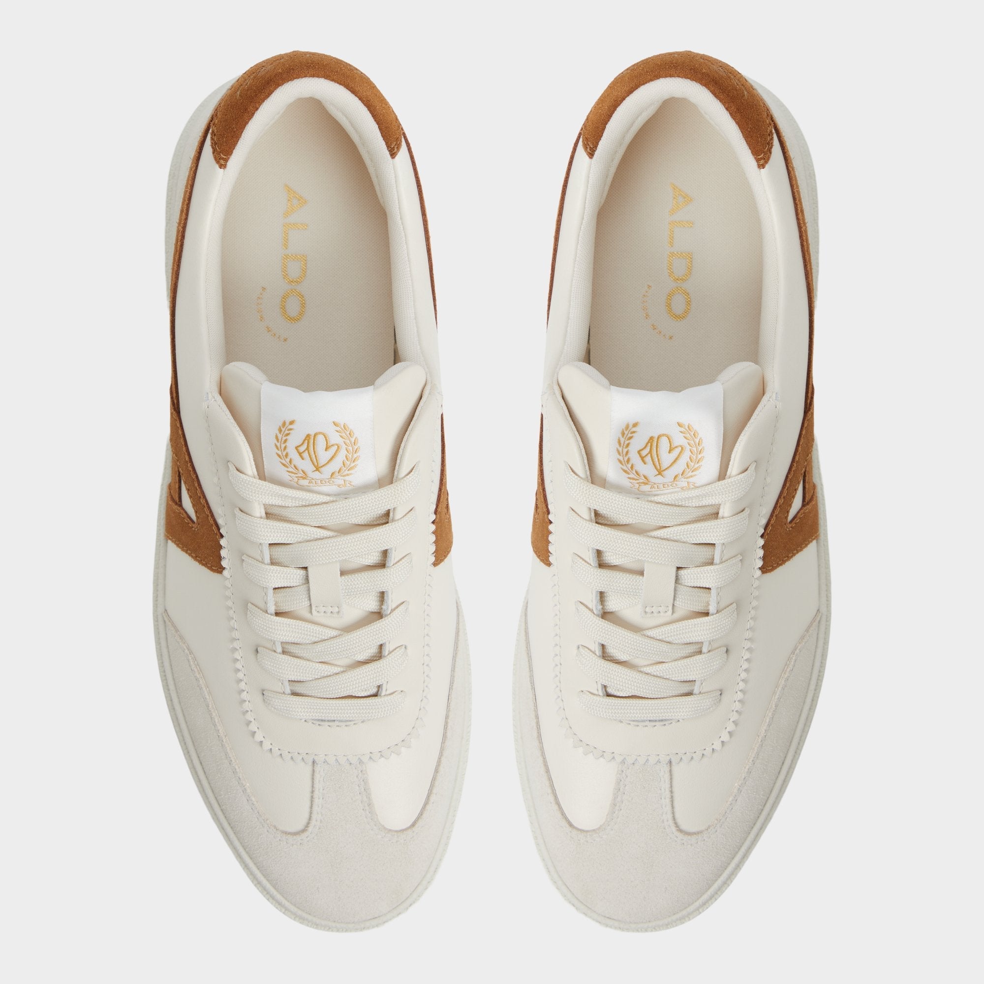Aldo Clubtrainer in Bone 14112551 - Low top sneaker, Cup sole Bone