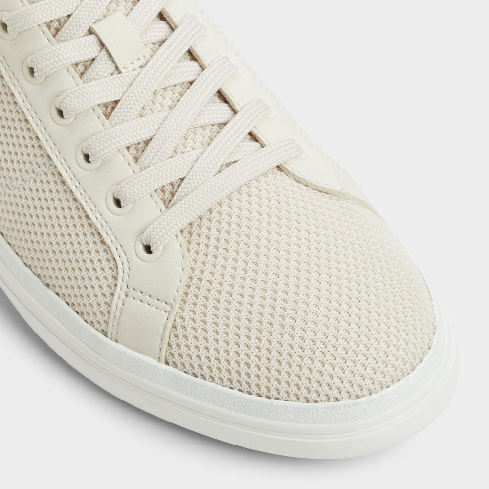 Aldo Finespec Bone Synthetic Knit Men's Low top - Low top sneaker Bone