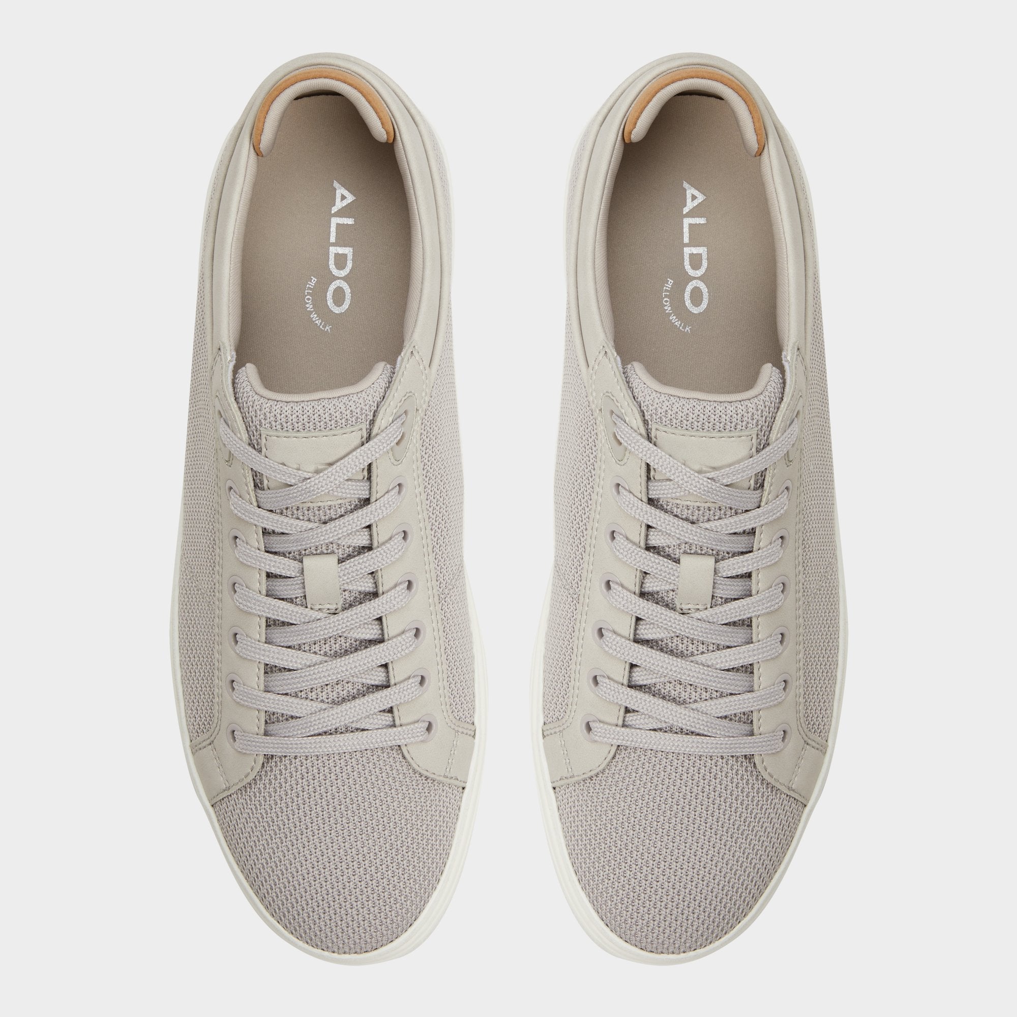 Aldo Finespec Light Grey Men's Low top - Low top sneaker Light grey