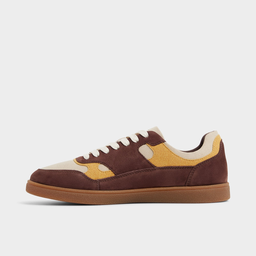 Aldo Curtis in Brown Multi - Low top sneaker, Cup sole Brown multi