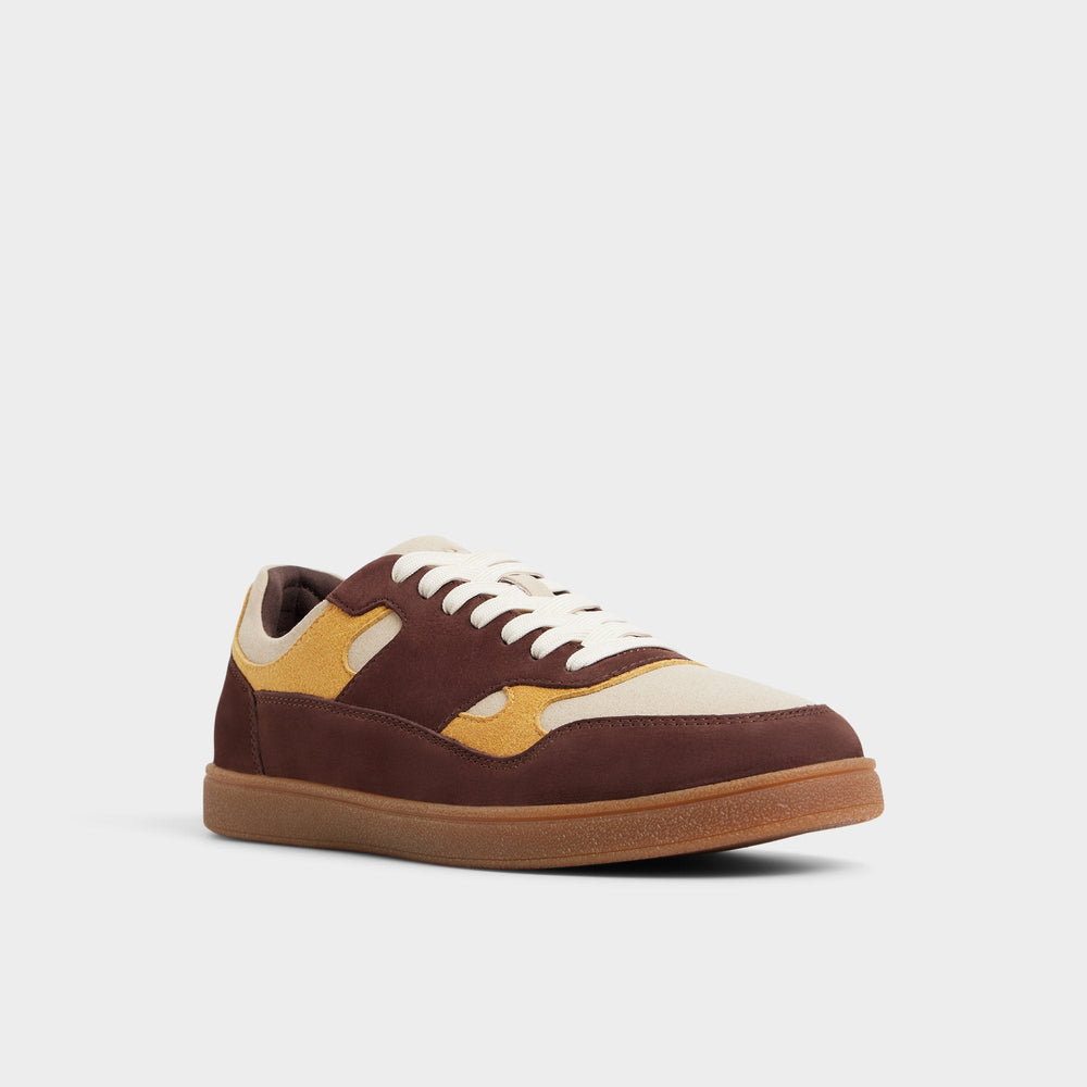Aldo Curtis in Brown Multi - Low top sneaker, Cup sole Brown multi