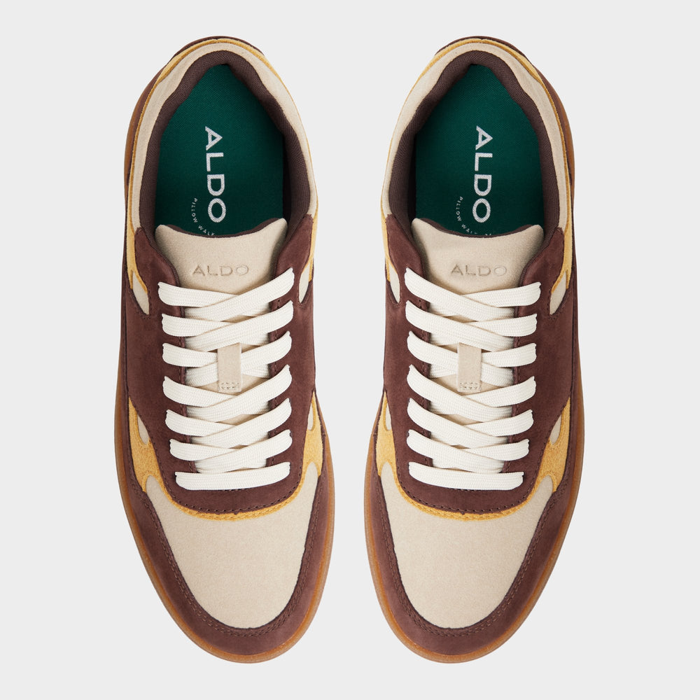 Aldo Curtis in Brown Multi - Low top sneaker, Cup sole Brown multi