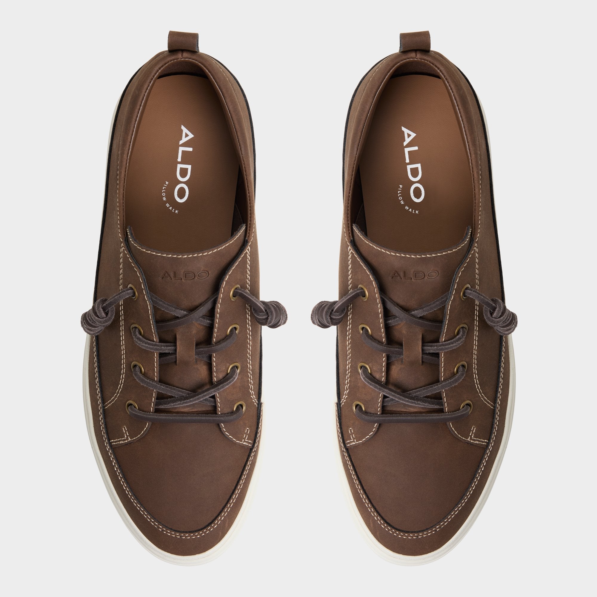 Aldo Tristin in Brown - Low top sneaker, Cup sole Brown