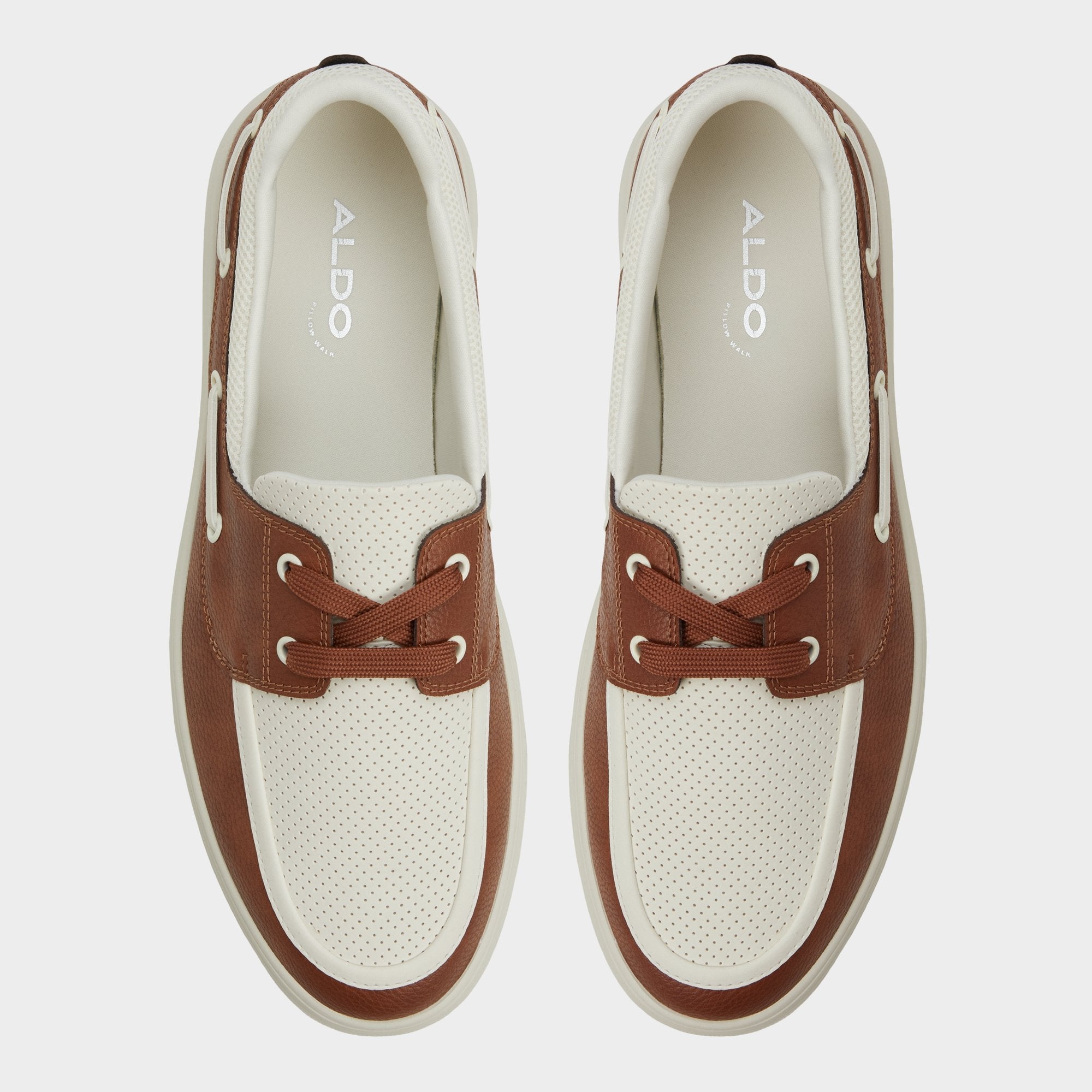 Aldo Wildwave Cognac Men's Casual Shoes - Boat shoe Cognac