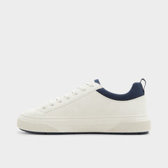 Aldo Bas White/Bone Men's Low top - Low top sneaker, Cup sole White/Bone