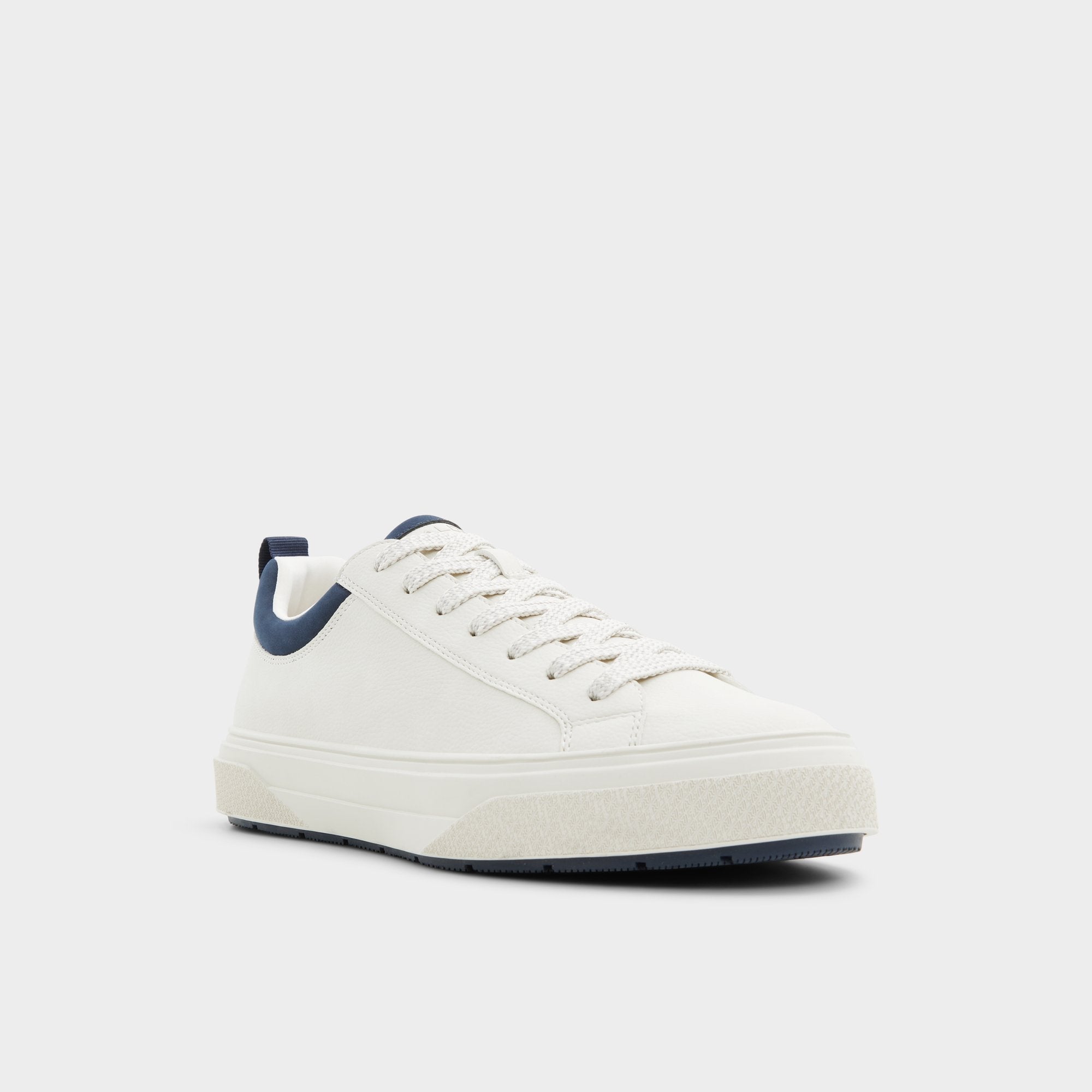 Aldo Bas White/Bone Men's Low top - Low top sneaker, Cup sole White/Bone