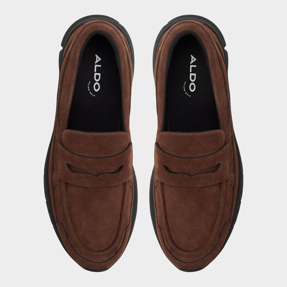 Aldo Loafersnkr in Rust - Slip-on sneaker, Jogger sole Rust