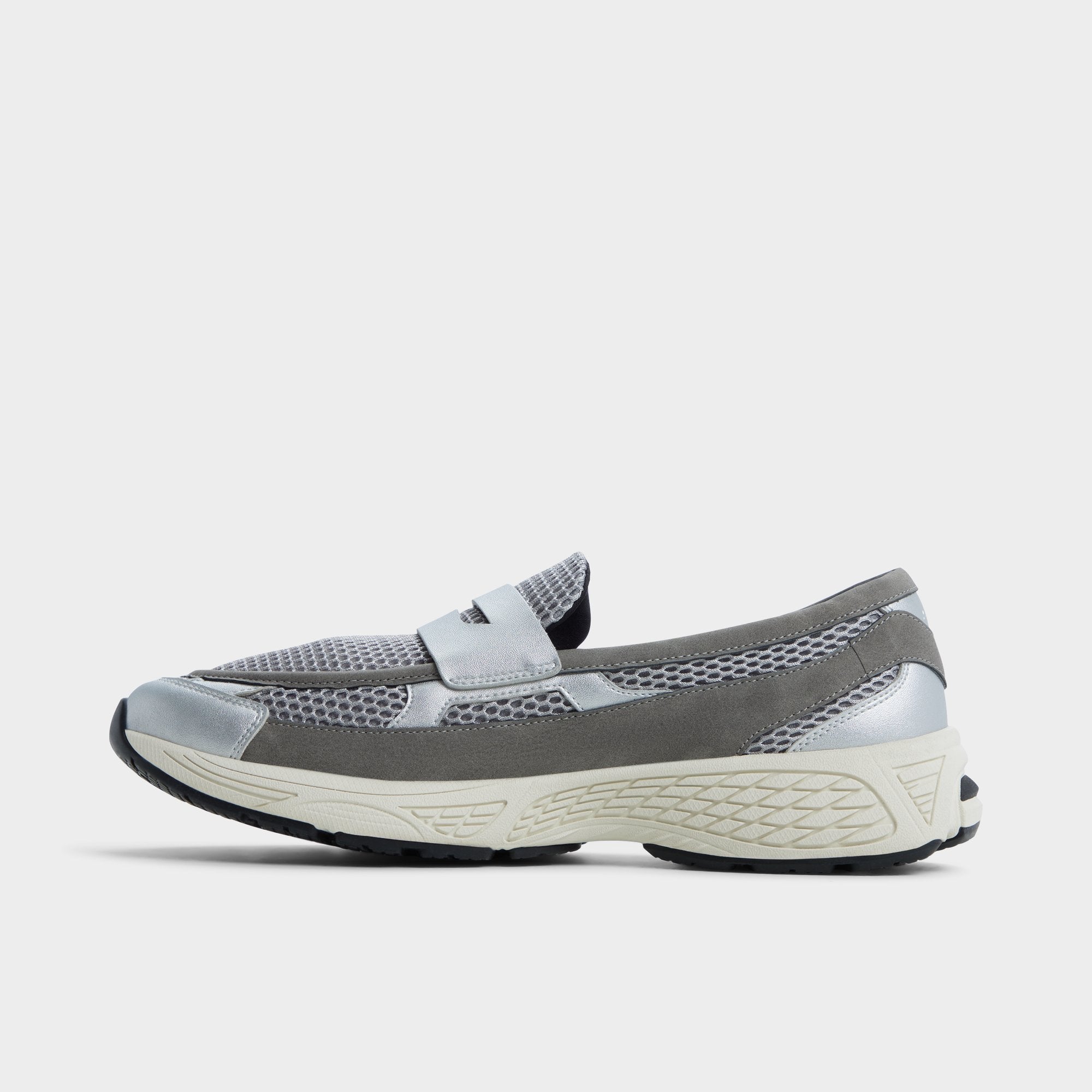 Aldo Loafersnkr in Light Grey 14161944 - Slip-on sneaker, Jogger sole Light grey