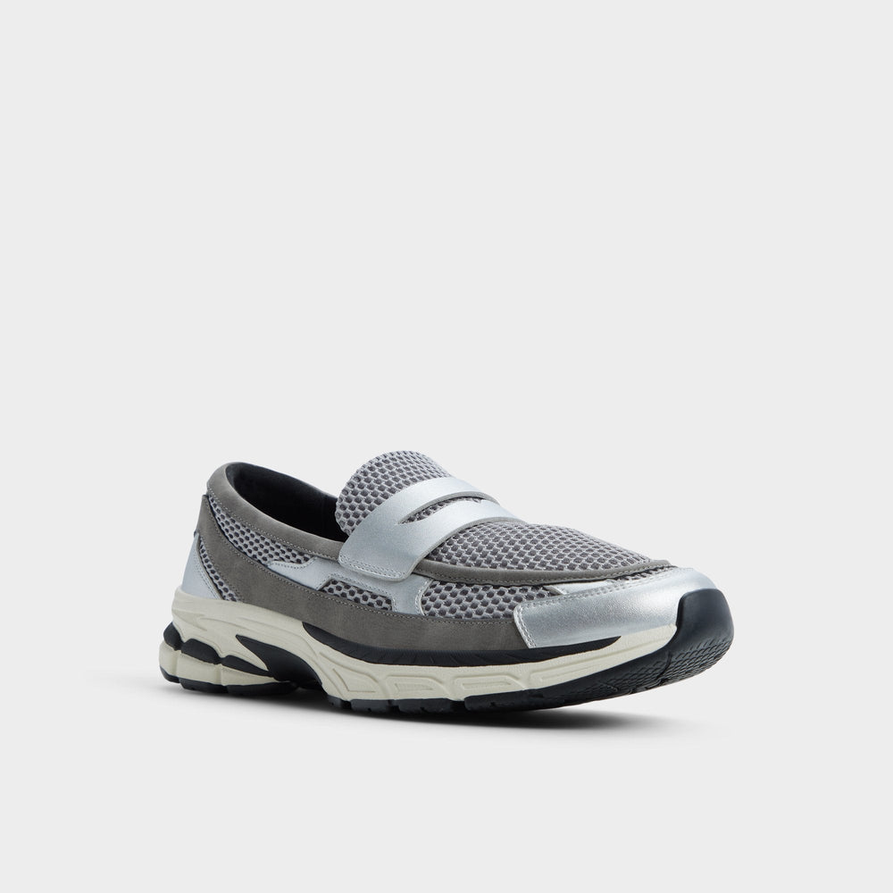 Aldo Loafersnkr in Light Grey 14161944 - Slip-on sneaker, Jogger sole Light grey