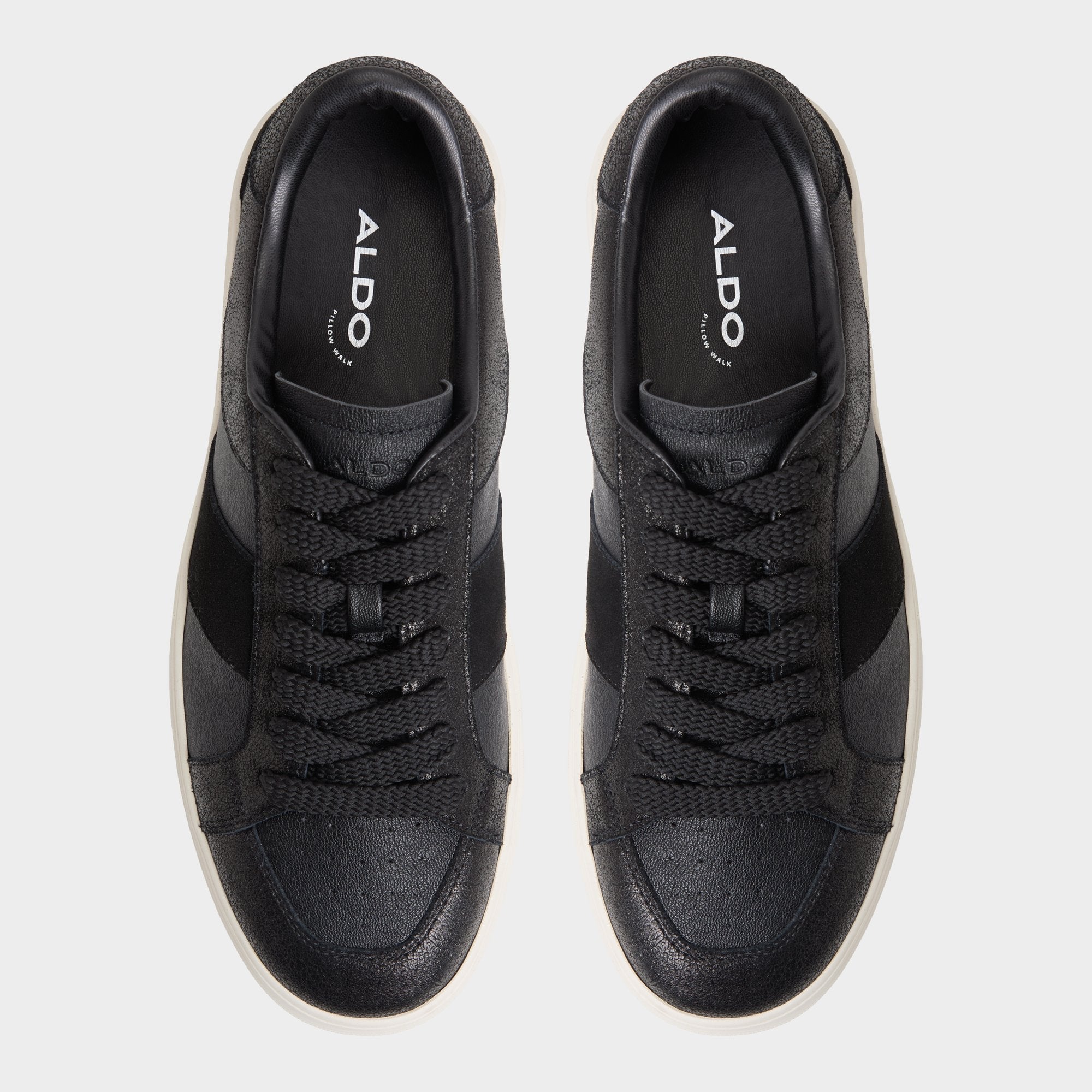 Aldo Braxton Black Men's Low top - Low top sneaker, Cup sole Black
