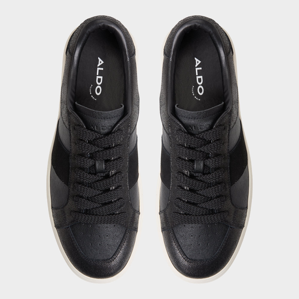 Aldo Braxton Black Men's Low top - Low top sneaker, Cup sole Black