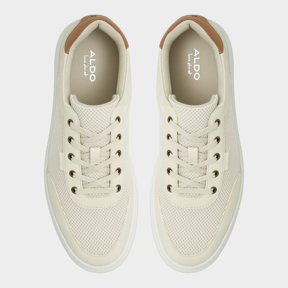 Aldo Mcenroe Bone Men's Low top - Low top sneaker, Cup sole Bone
