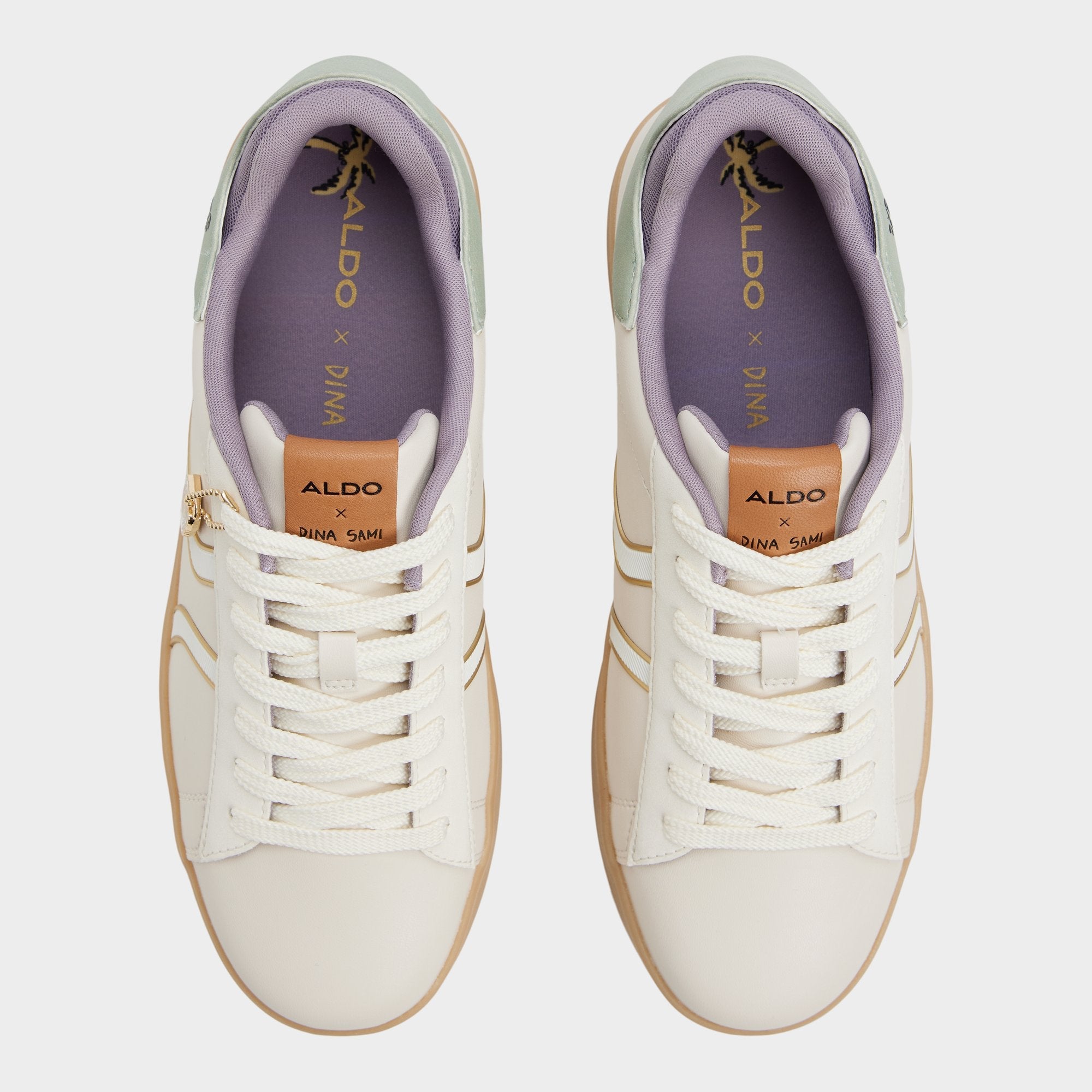 Aldo Dina in Sami White Combo14038844 - Men's low top sneaker White combo