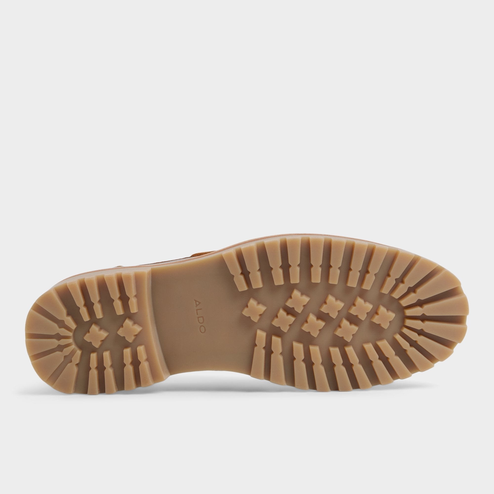 Aldo Finn in Medium Brown - Boat shoe, Lug sole Medium Brown