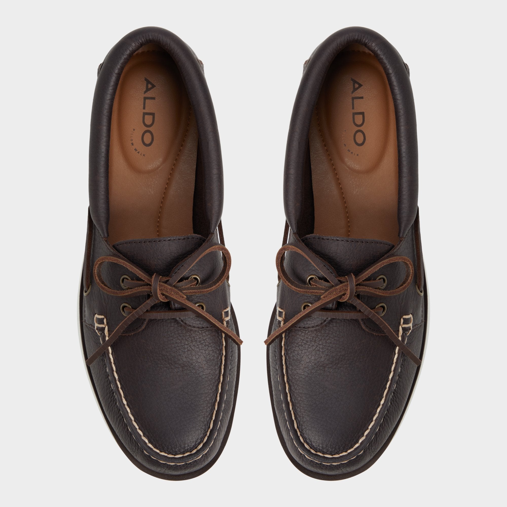 Aldo Musker Dark Brown Men's Boat shoes - Boat shoe Dark Brown