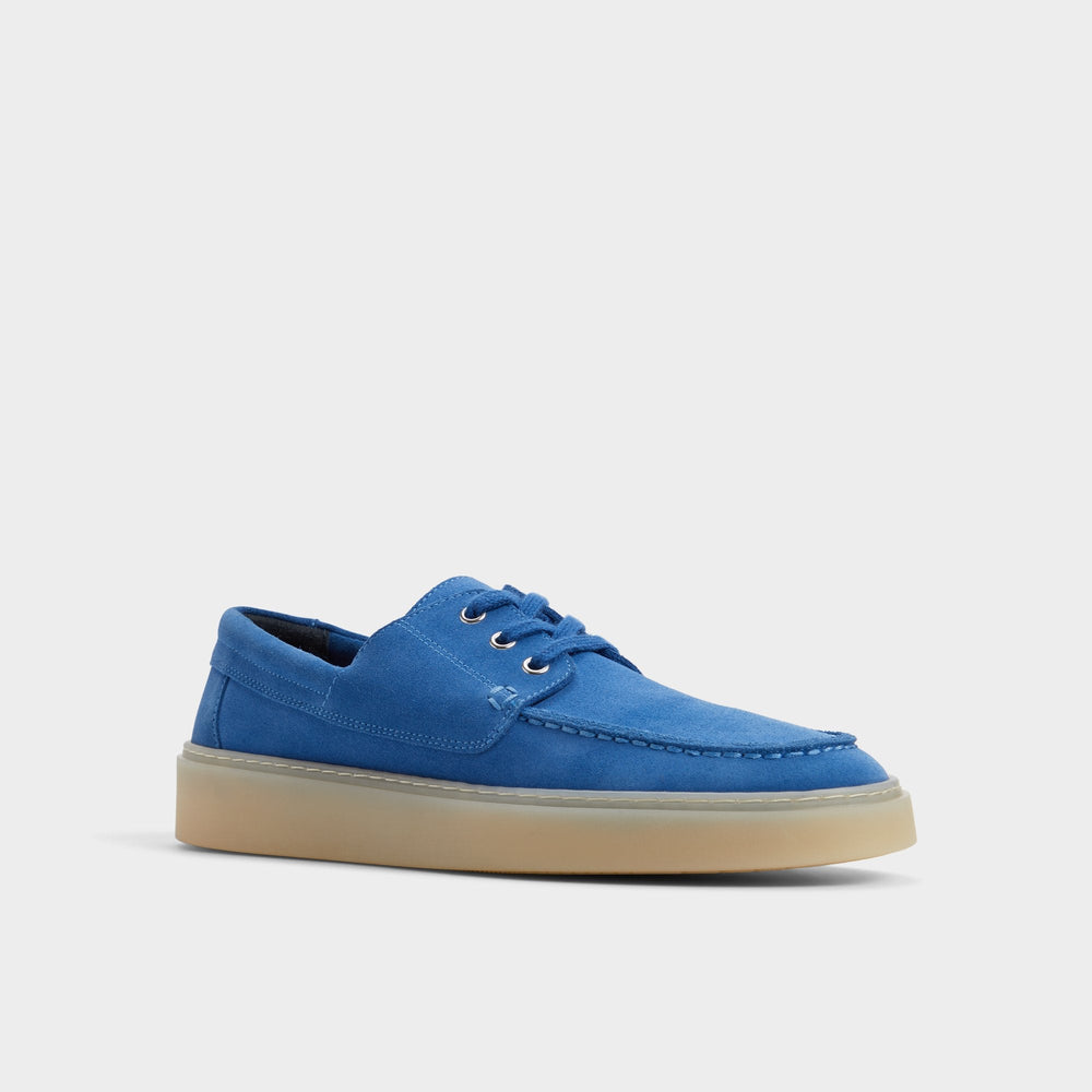 Aldo Stazo Medium Blue Men's Casual Shoes - Boat shoe Medium Blue