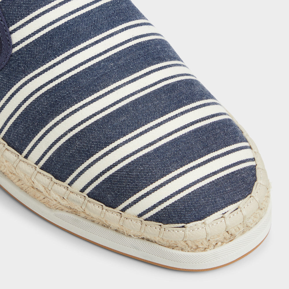 Aldo Johnney Navy Men's Loafers & Slip-Ons - Espadrille Navy