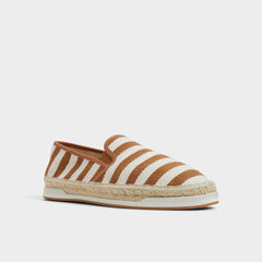 Aldo Johnney Cognac Textile Canvas Men's Espadrilles - Espadrille Cognac