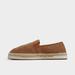 Aldo Johnney Cognac Textile Raffia Men's Espadrilles - Espadrille Cognac