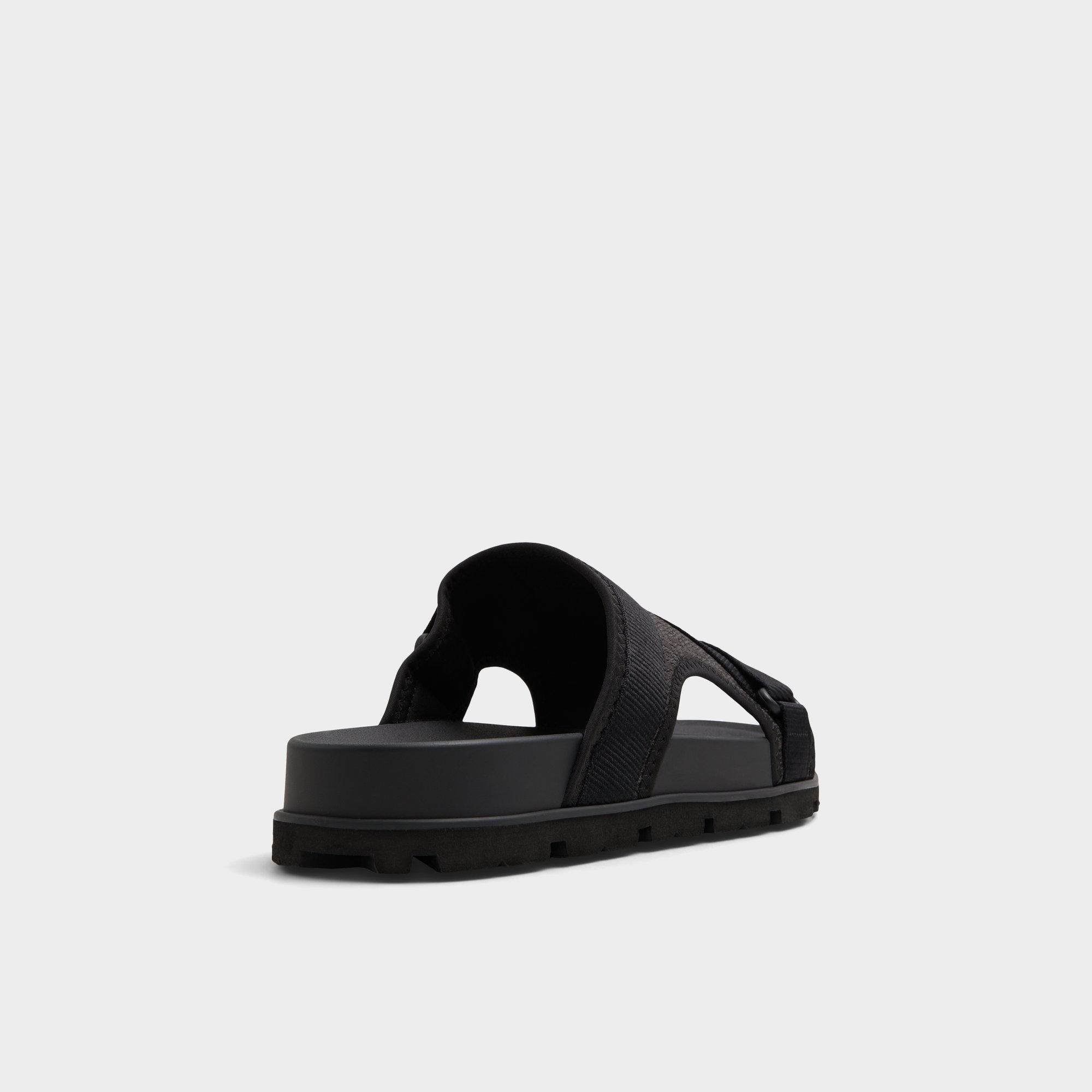 Aldo Deniels Open Black Men's Slides - Slide sandal Open black